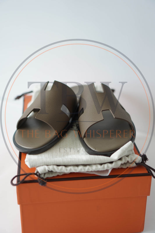 Izmir Sandals – Etoupe Leather