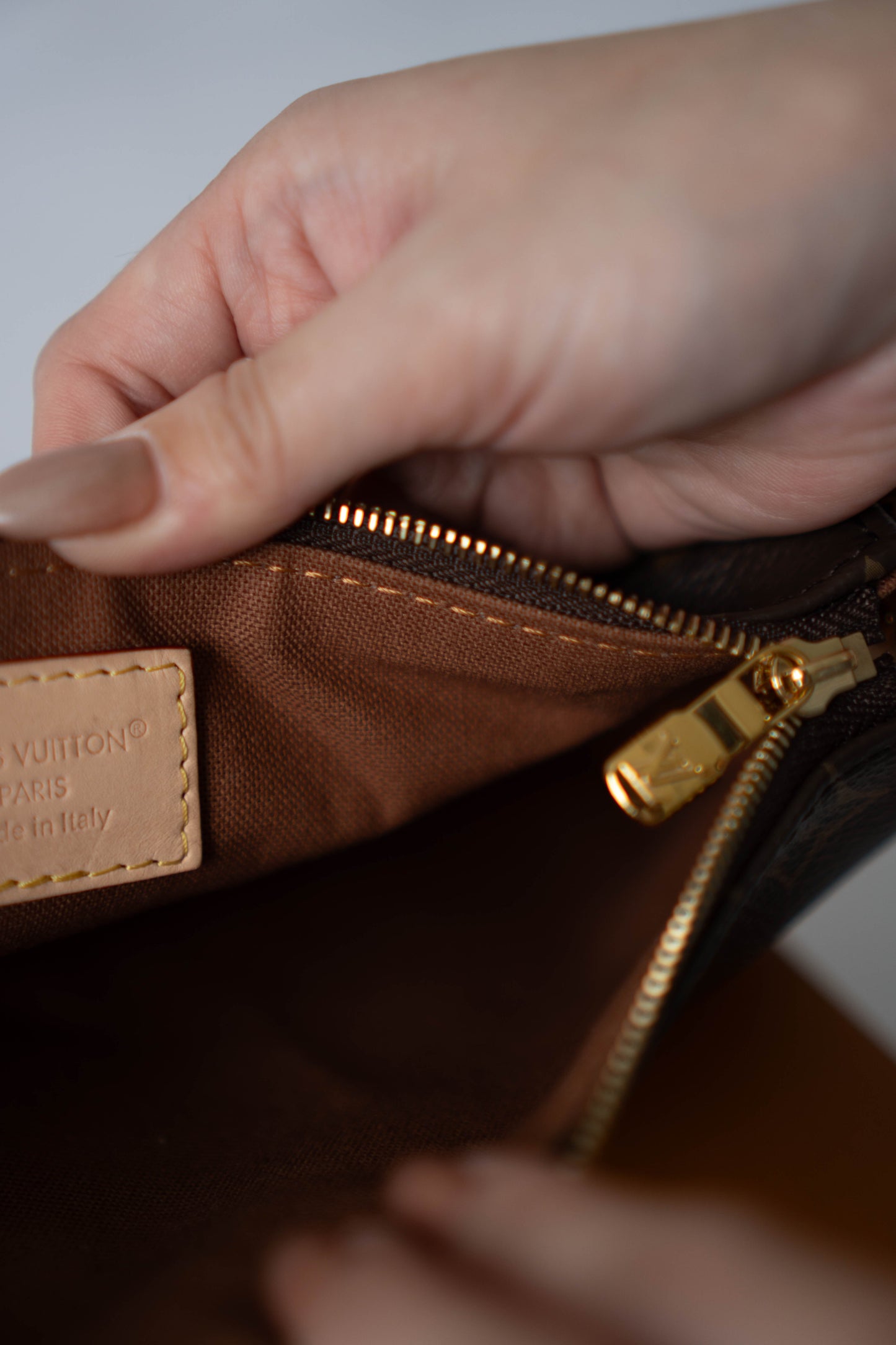 Favorite Monogram PM – Brown Monogram Canvas with Gold Hardware