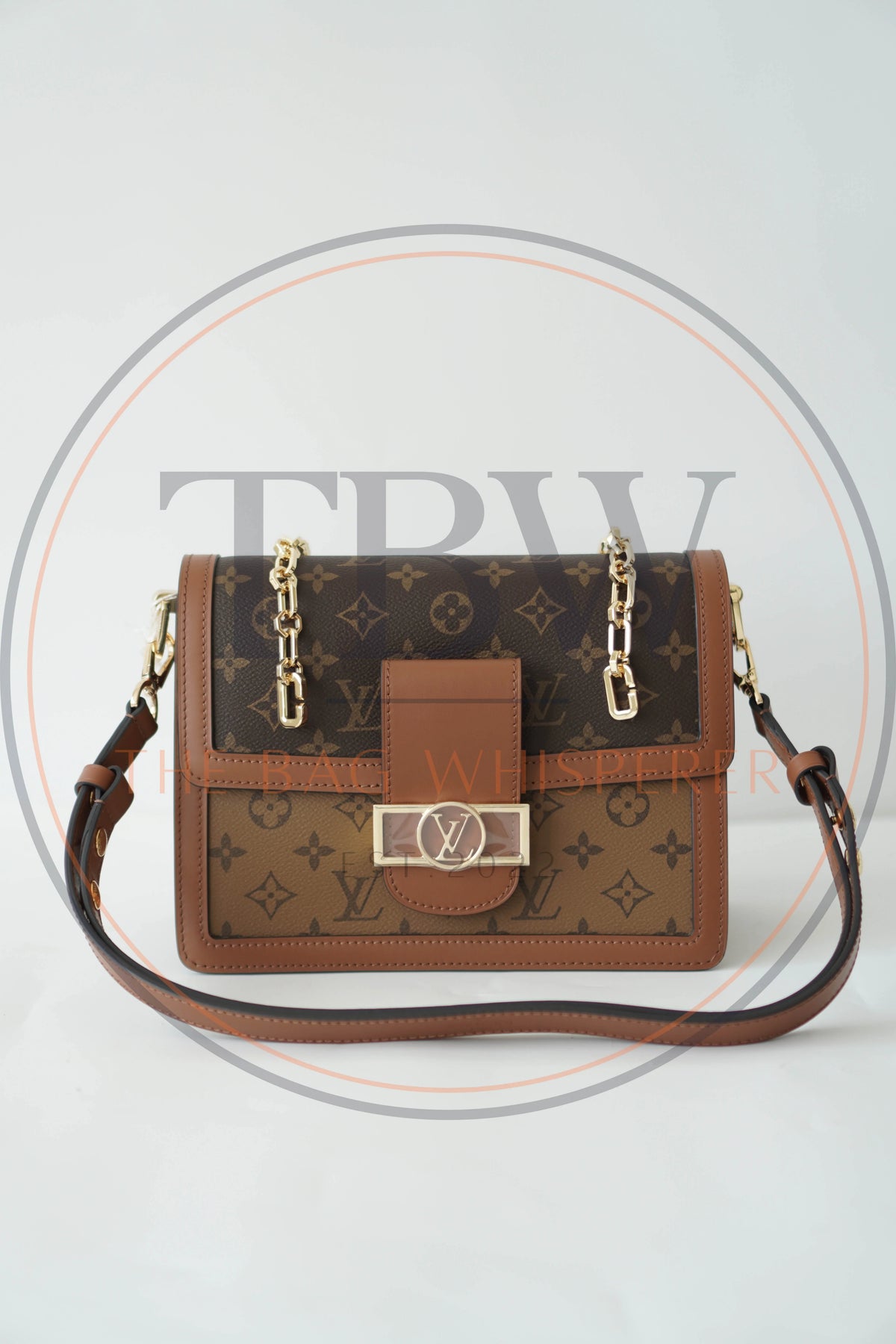 Dauphine in MM Monogram & Reverse Monogram with Gold Hardware