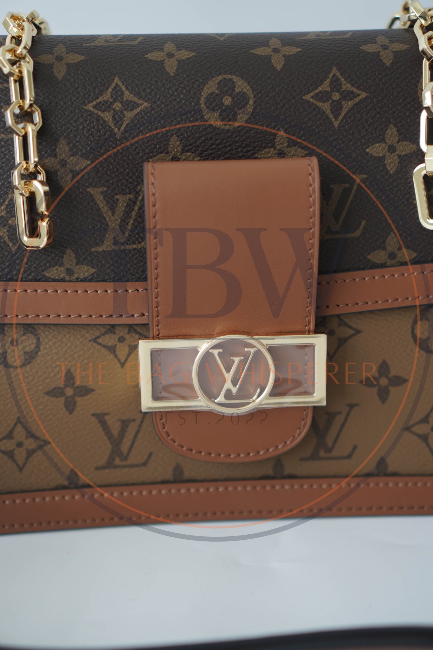 Dauphine in MM Monogram & Reverse Monogram with Gold Hardware
