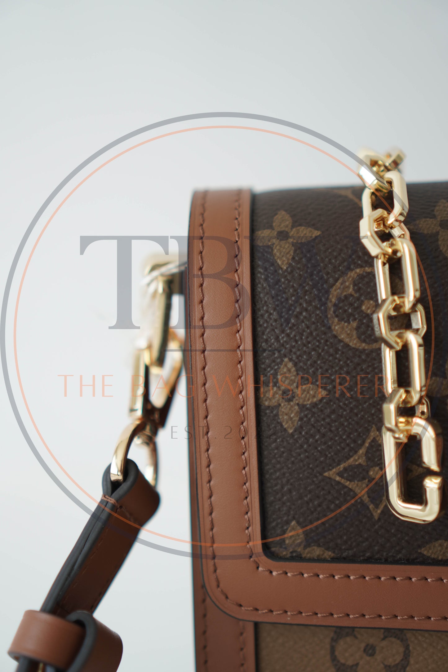 Dauphine in MM Monogram & Reverse Monogram with Gold Hardware