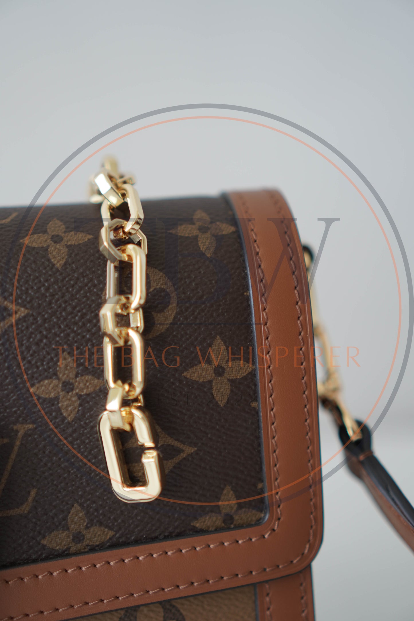 Dauphine in MM Monogram & Reverse Monogram with Gold Hardware