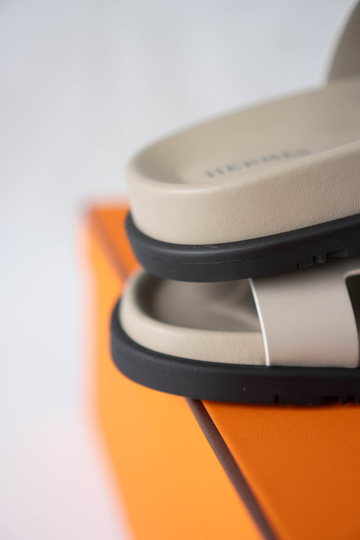 Chypre Sandals – Beige Argile Leather