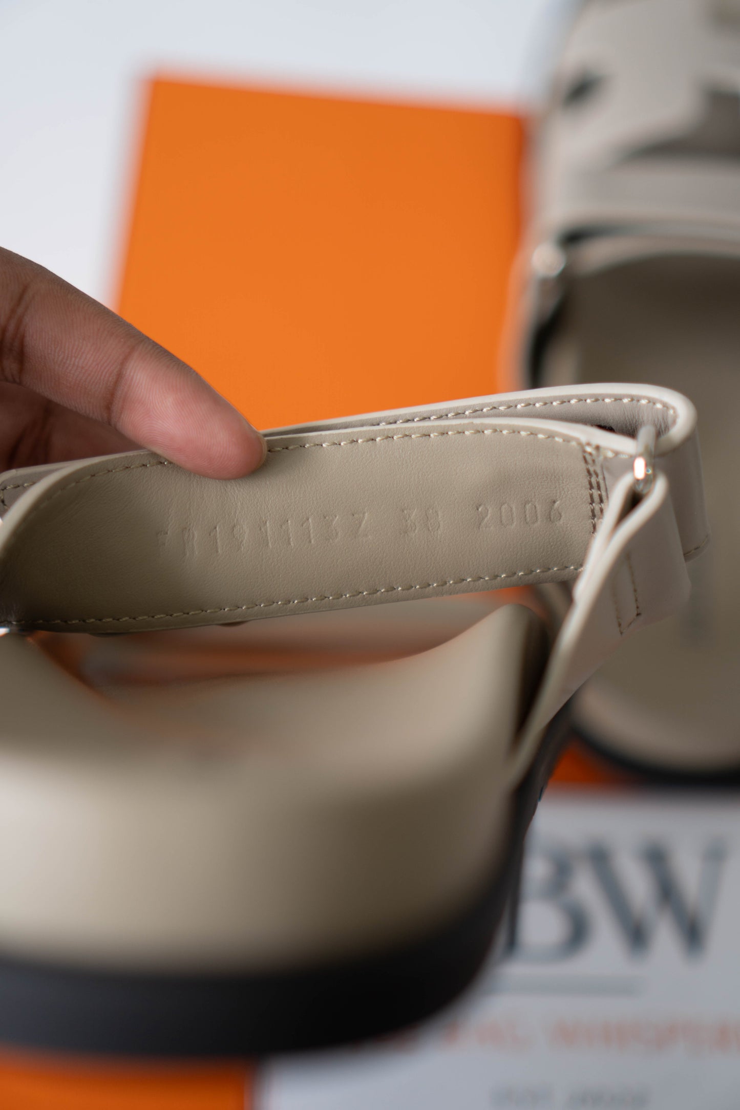 Chypre Sandals – Beige Argile Leather