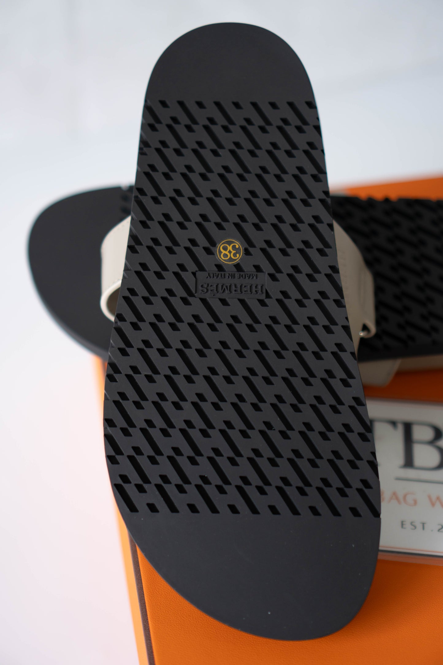 Chypre Sandals – Beige Argile Leather