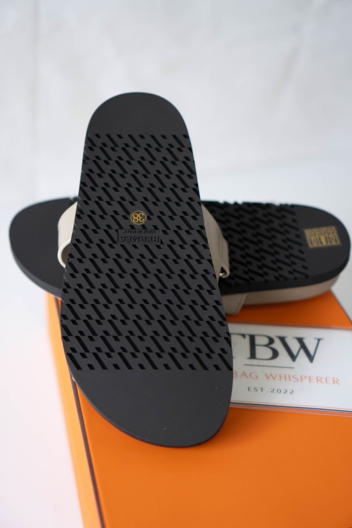 Chypre Sandals – Beige Argile Leather