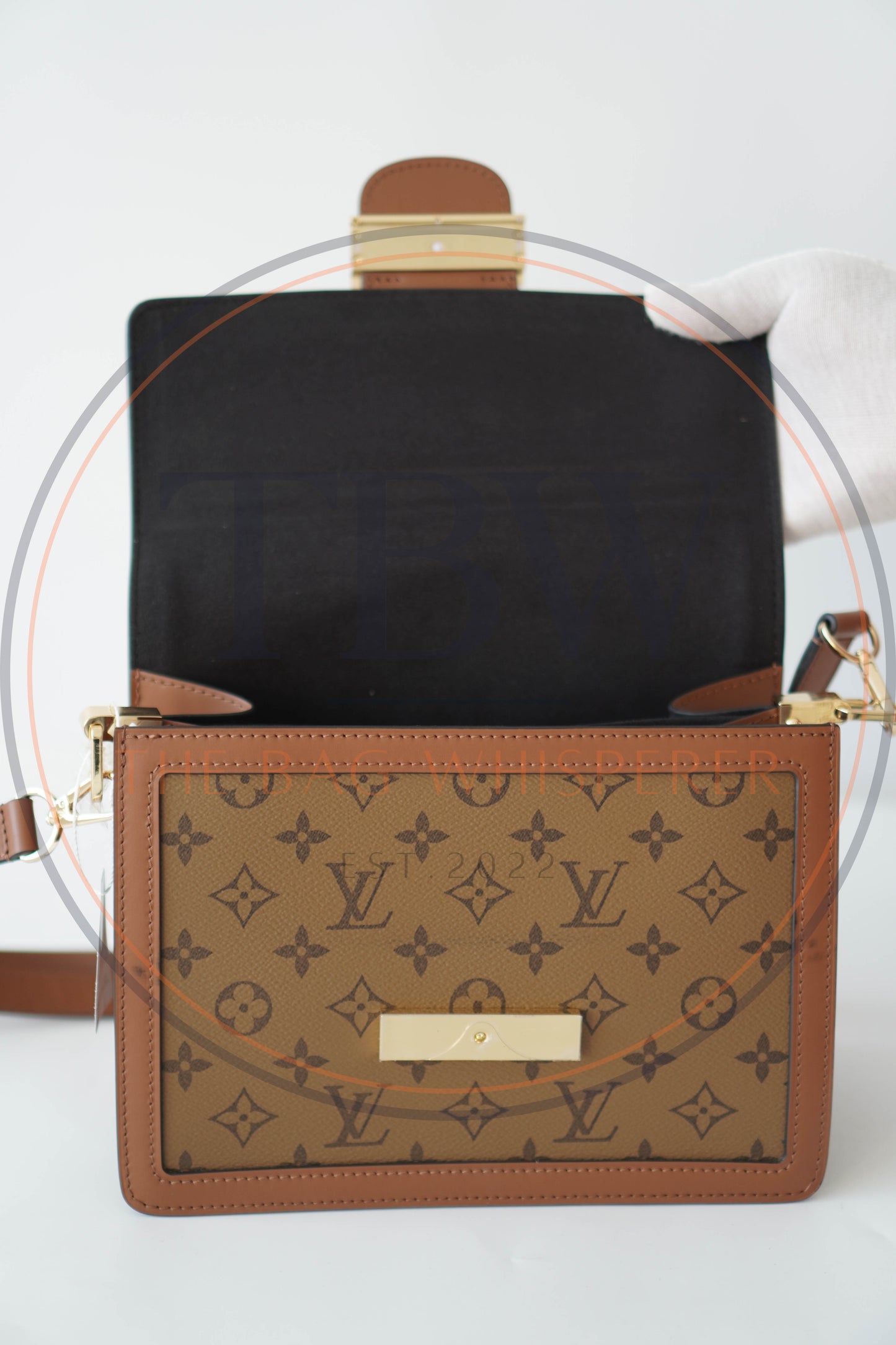Dauphine in MM Monogram & Reverse Monogram with Gold Hardware