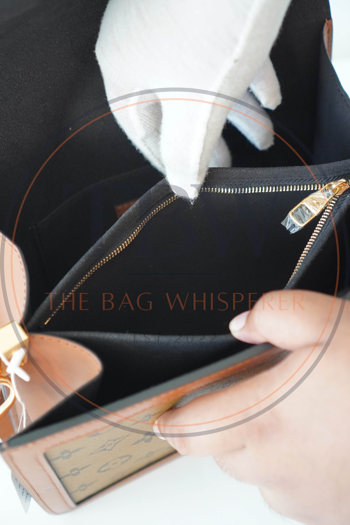 Dauphine in MM Monogram & Reverse Monogram with Gold Hardware