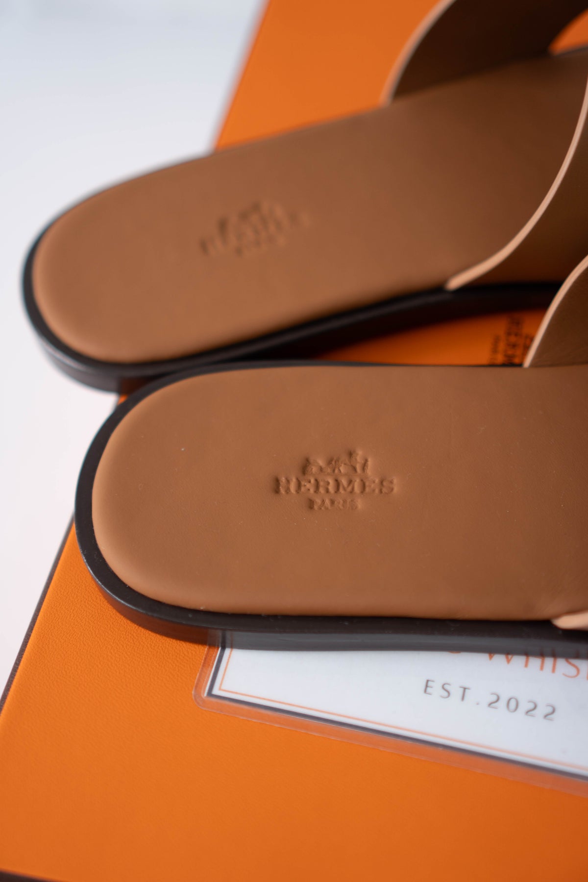 Izmir Leather Sandals – Gold Calfskin