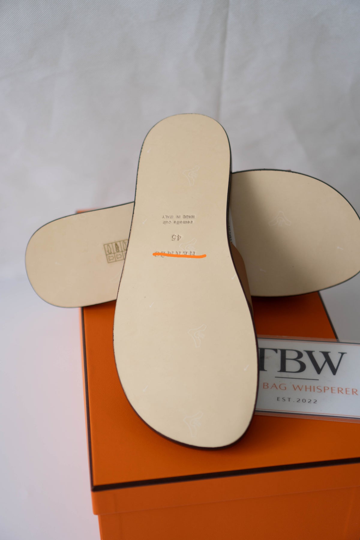 Izmir Leather Sandals – Gold Calfskin