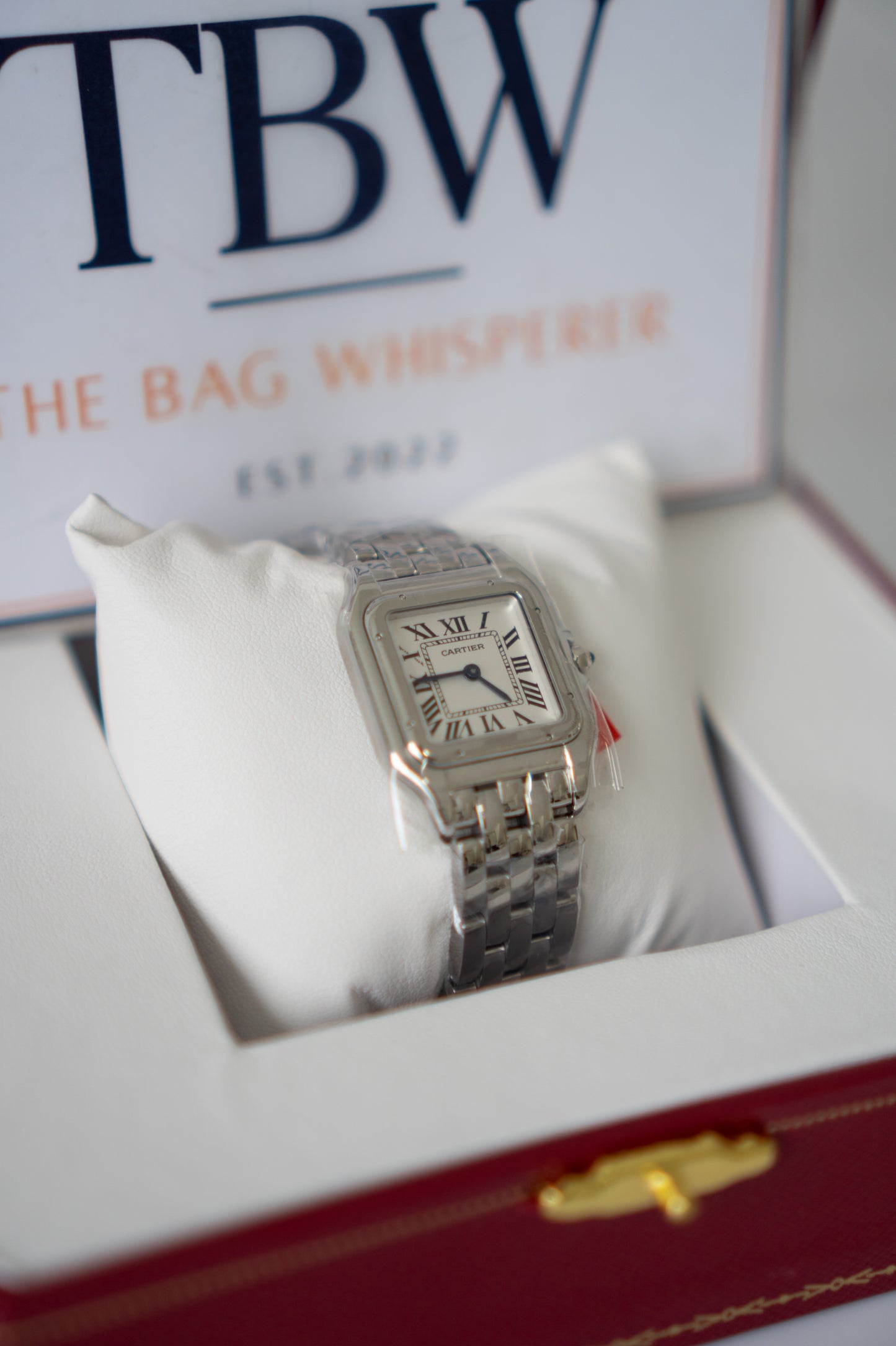Panthère de Carti Watch – Small Model in Stainless Steel