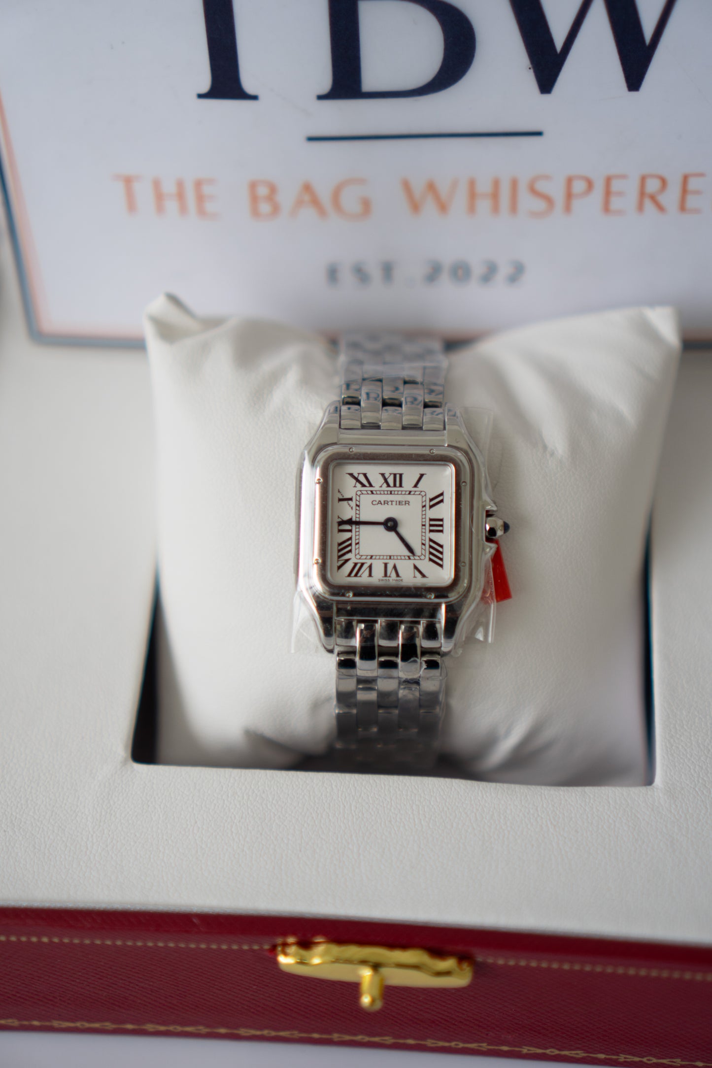 Panthère de Carti Watch – Small Model in Stainless Steel