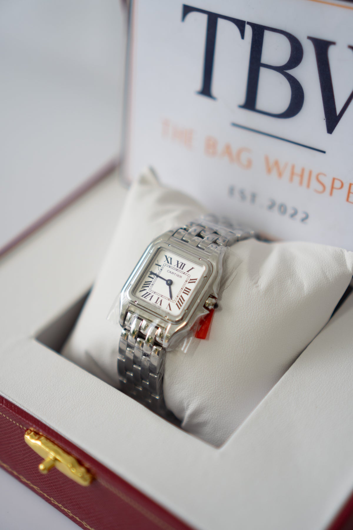 Panthère de Carti Watch – Small Model in Stainless Steel