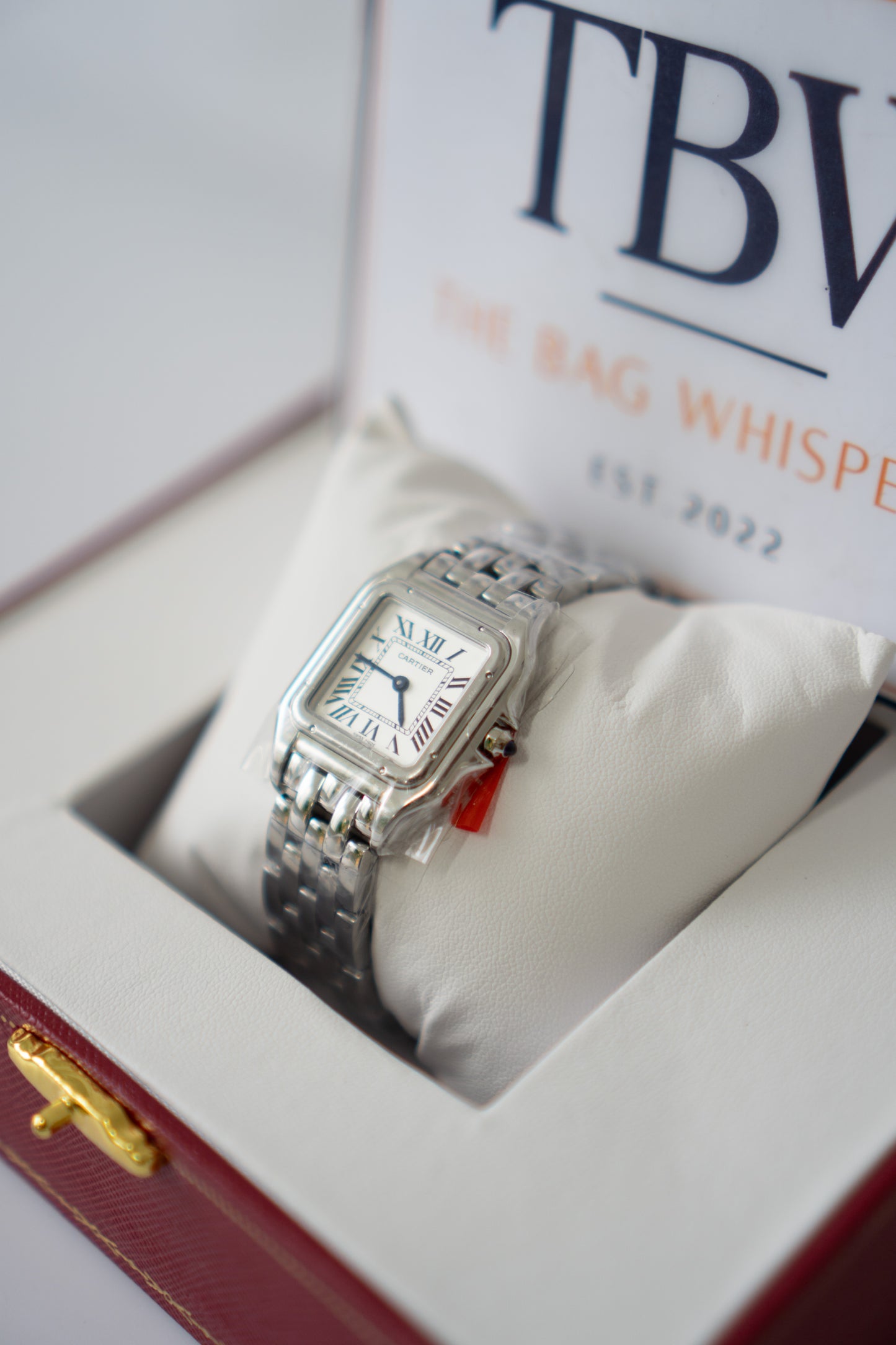 Panthère de Carti Watch – Small Model in Stainless Steel
