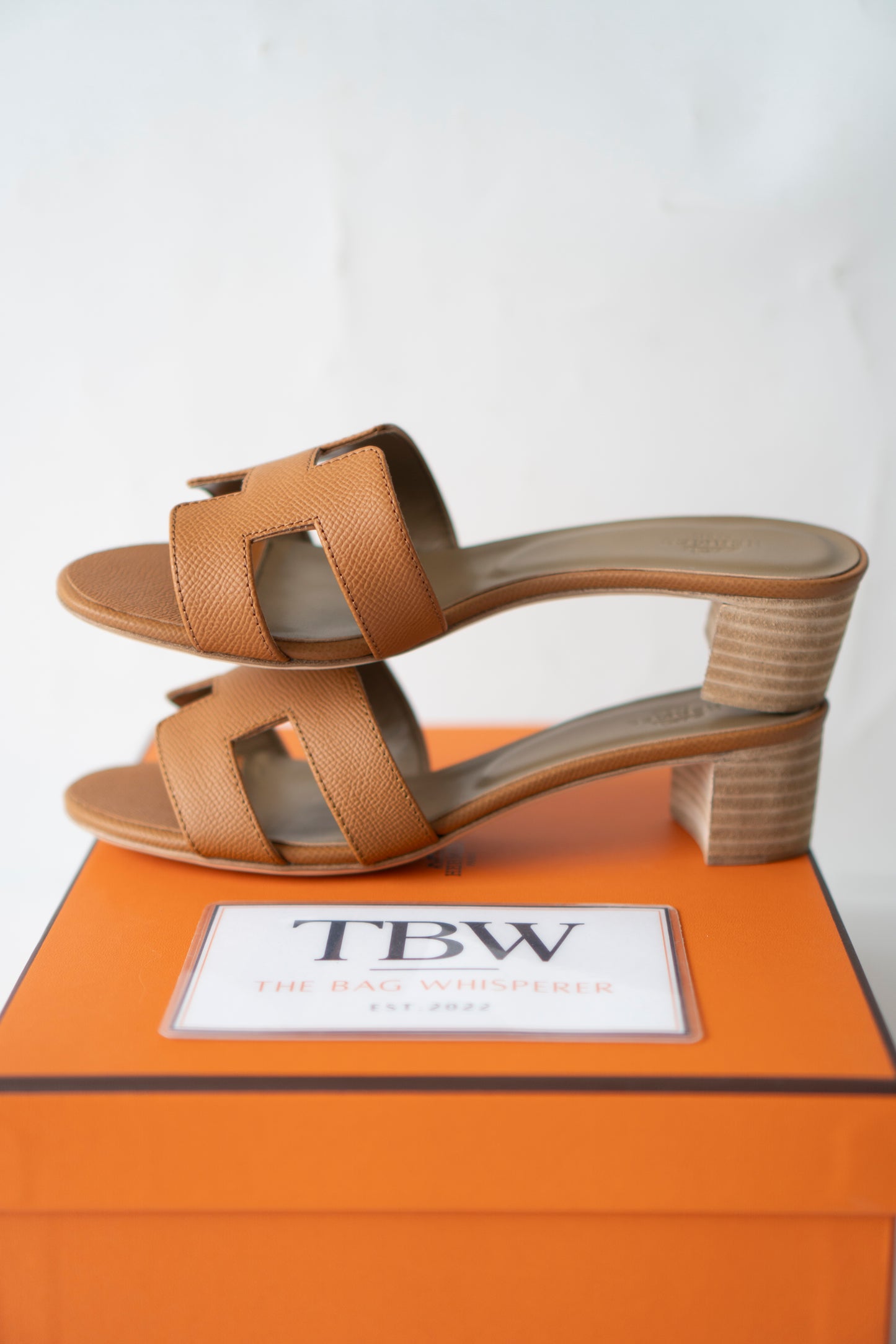 Oasis Sandals – Gold Epsom Leather