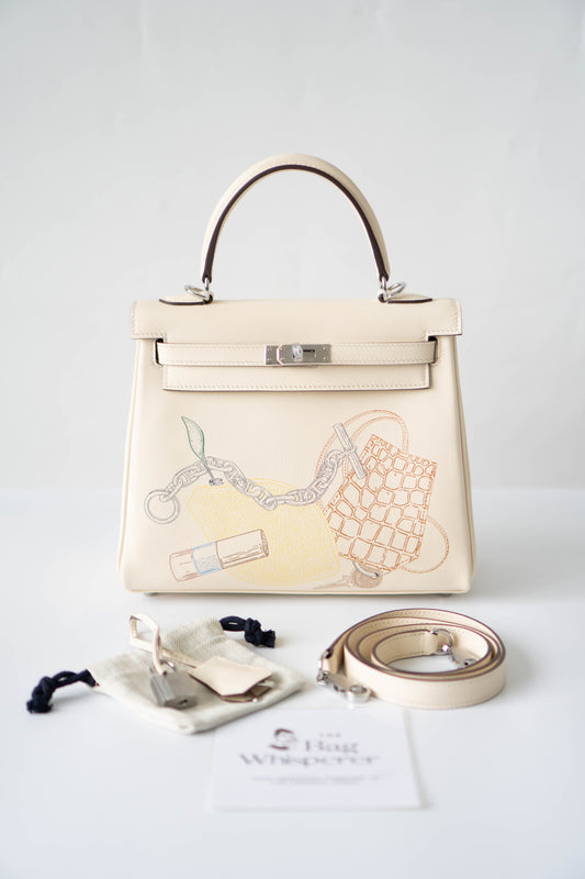 KL 25 “In and Out” – Nata Cream with Palladium Hardware