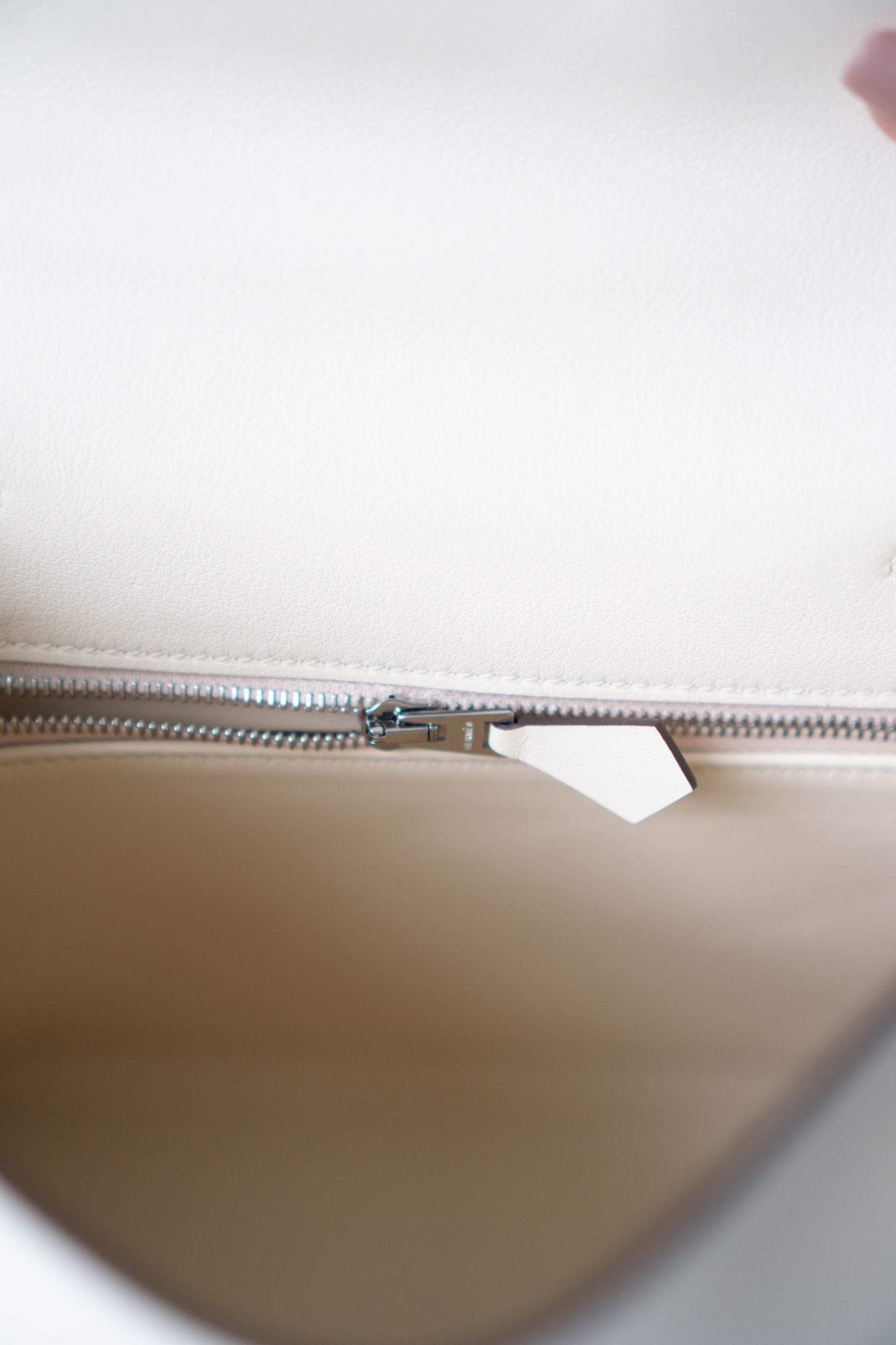 KL 25 “In and Out” – Craie Cream with Palladium Hardware (With Blue Box)