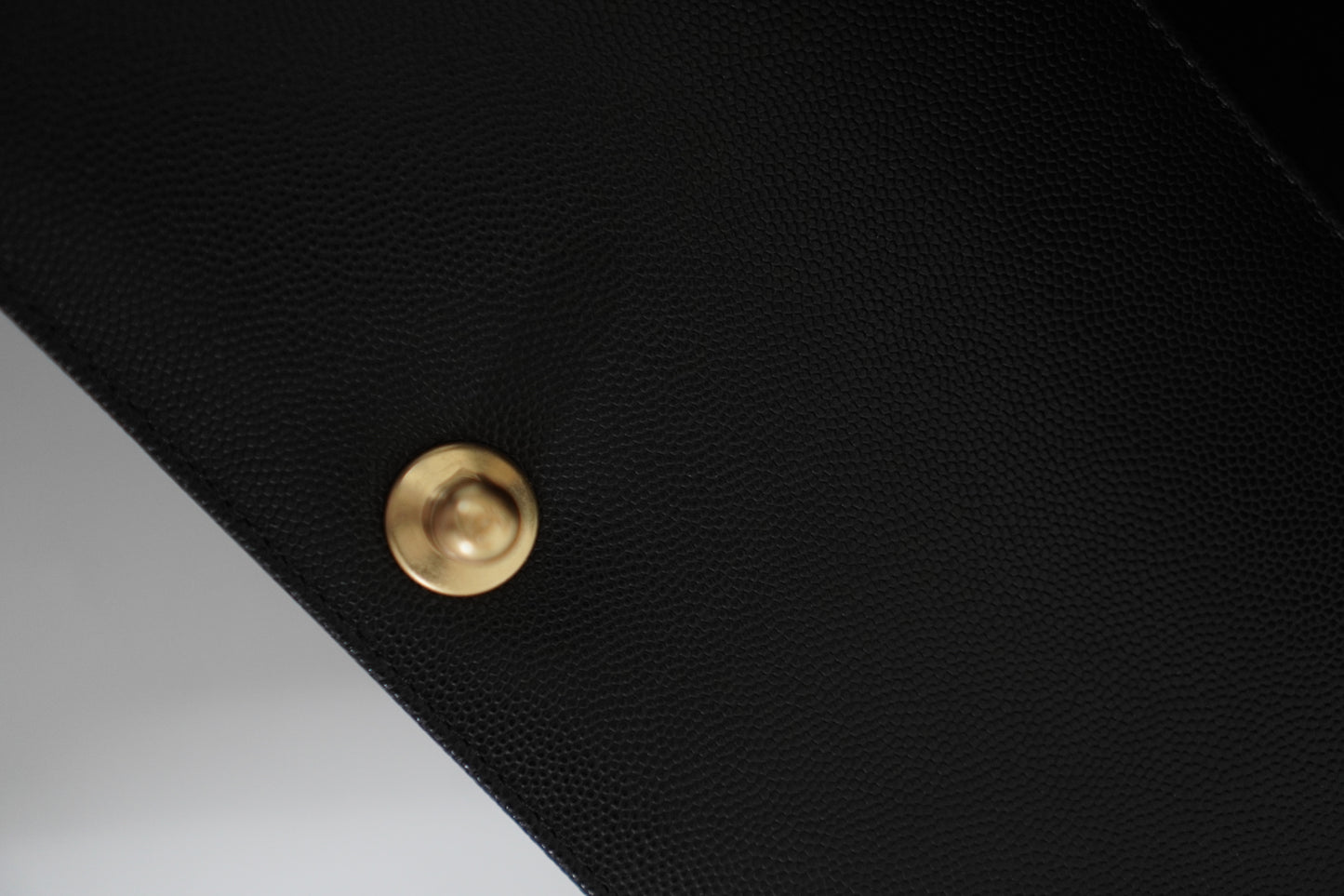 Le Boy in Old Medium Black Chevron Caviar with Brush Gold Hardware