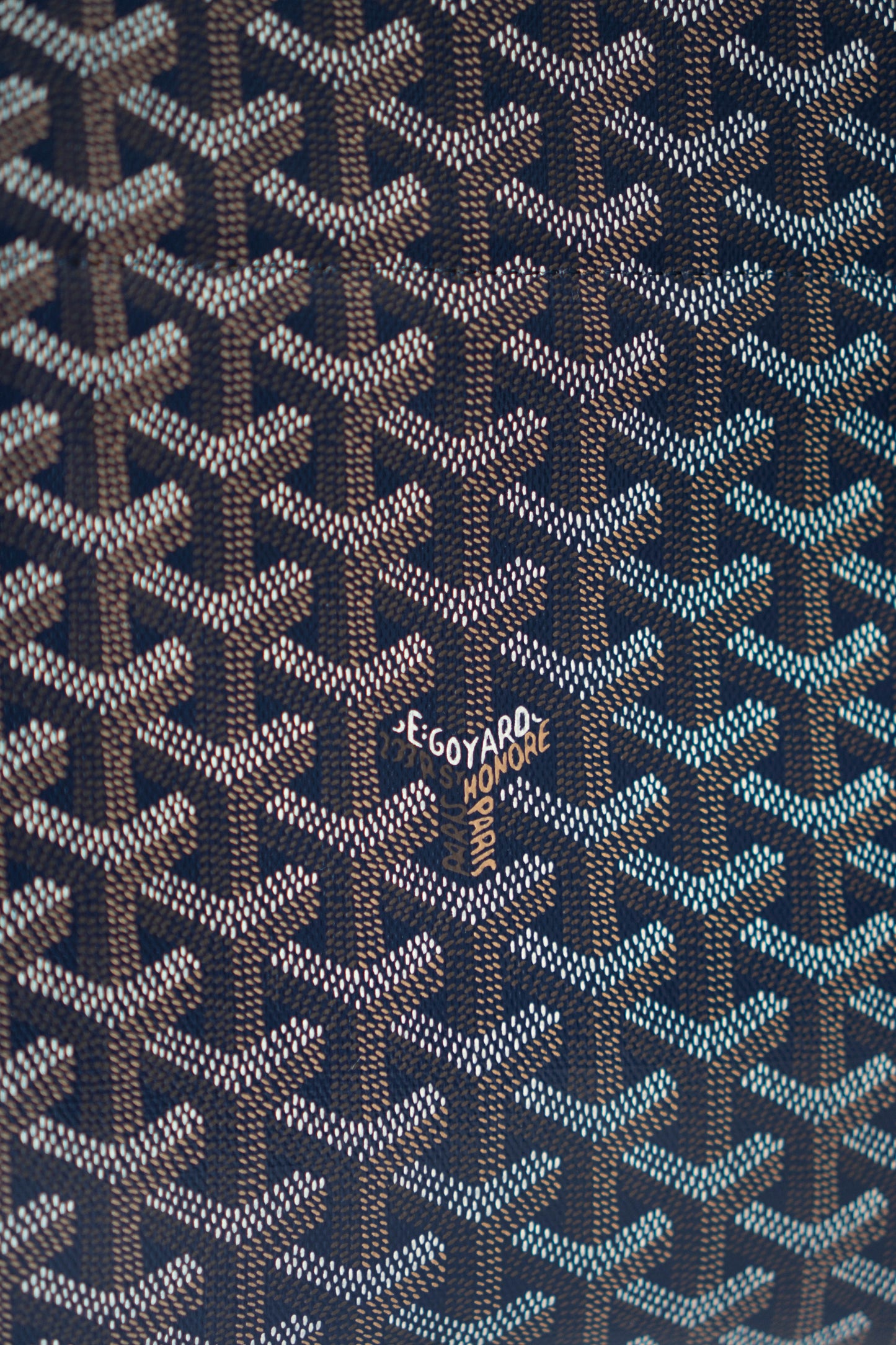 Rouette Souple PM – Navy Blue Monogram with Palladium Hardware