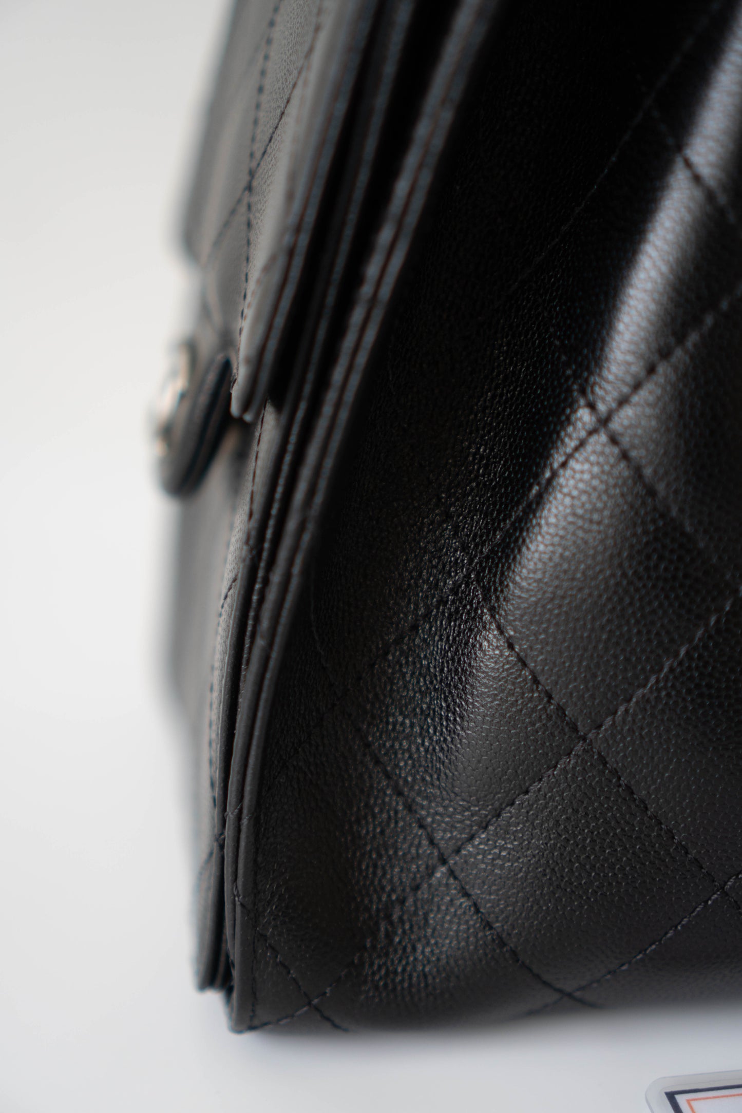 C25 Caviar Leather with Ruthenium-finish metal Size Small