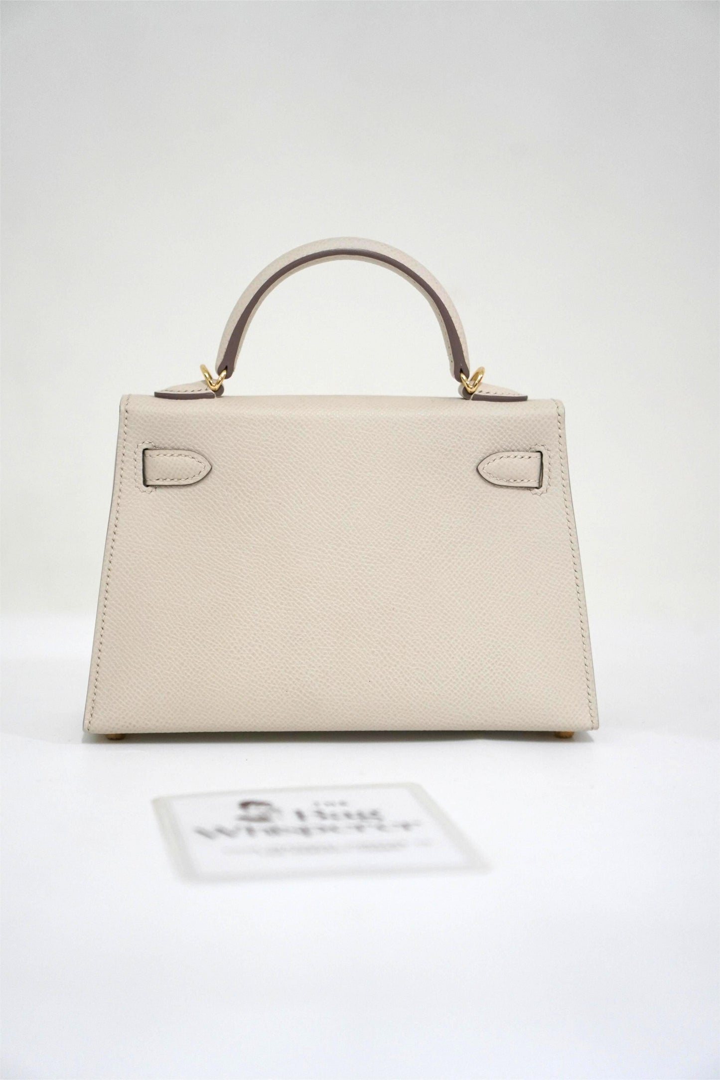 Mini KL in Craie Epsom Leather Gold Hardware