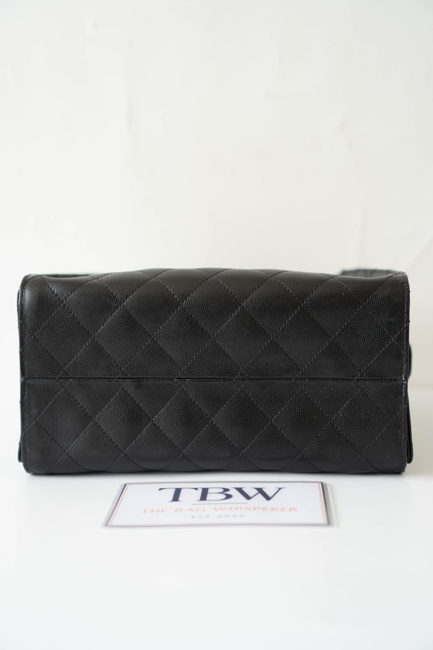 C25 Caviar Leather with Ruthenium-finish metal Size Small