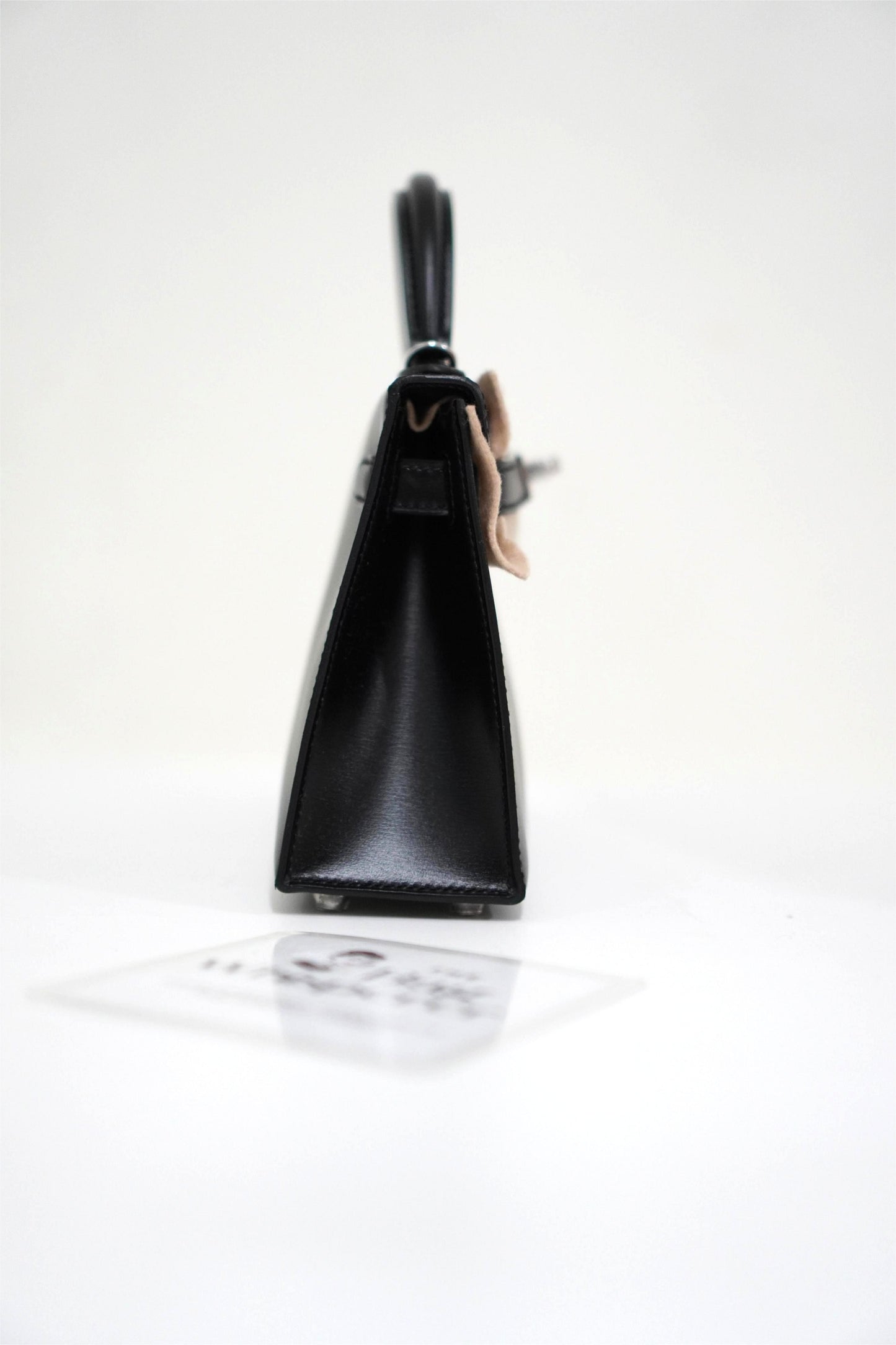 Mini KL in Noir Box Calf Leather
