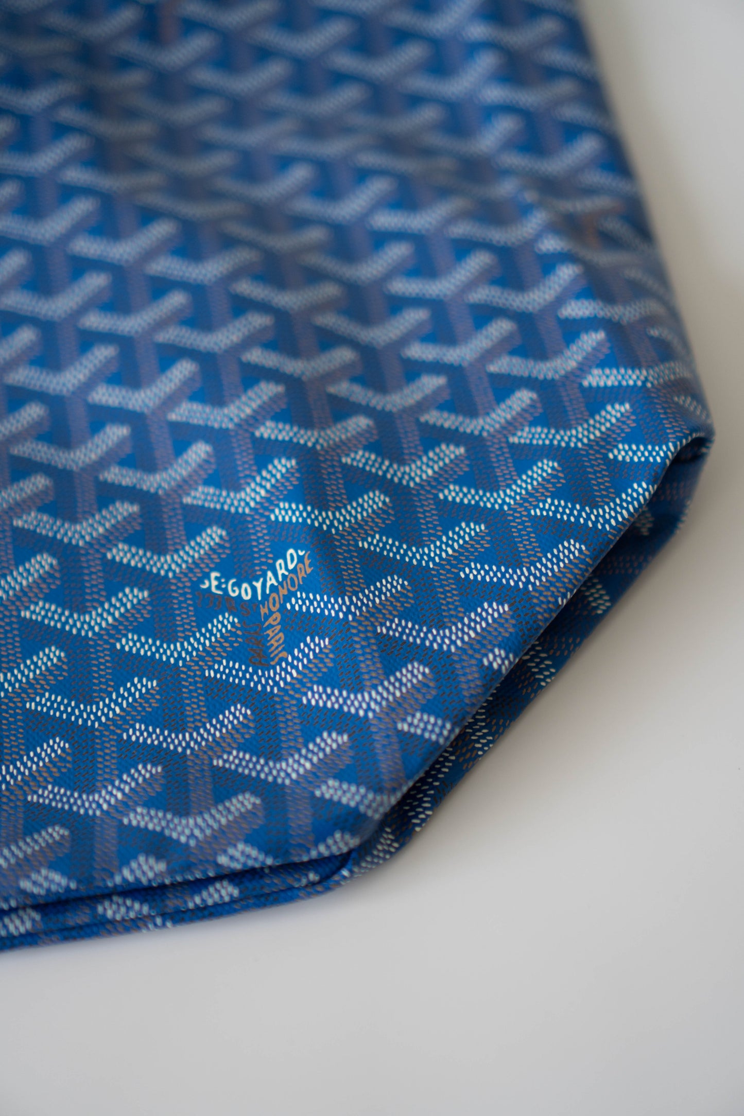 St. Loui GM – Blue Canvas with Leather Trim