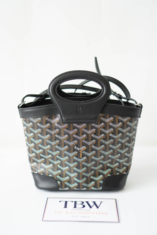 Beluga Mini Bag – Black Monogram with Palladium Hardware