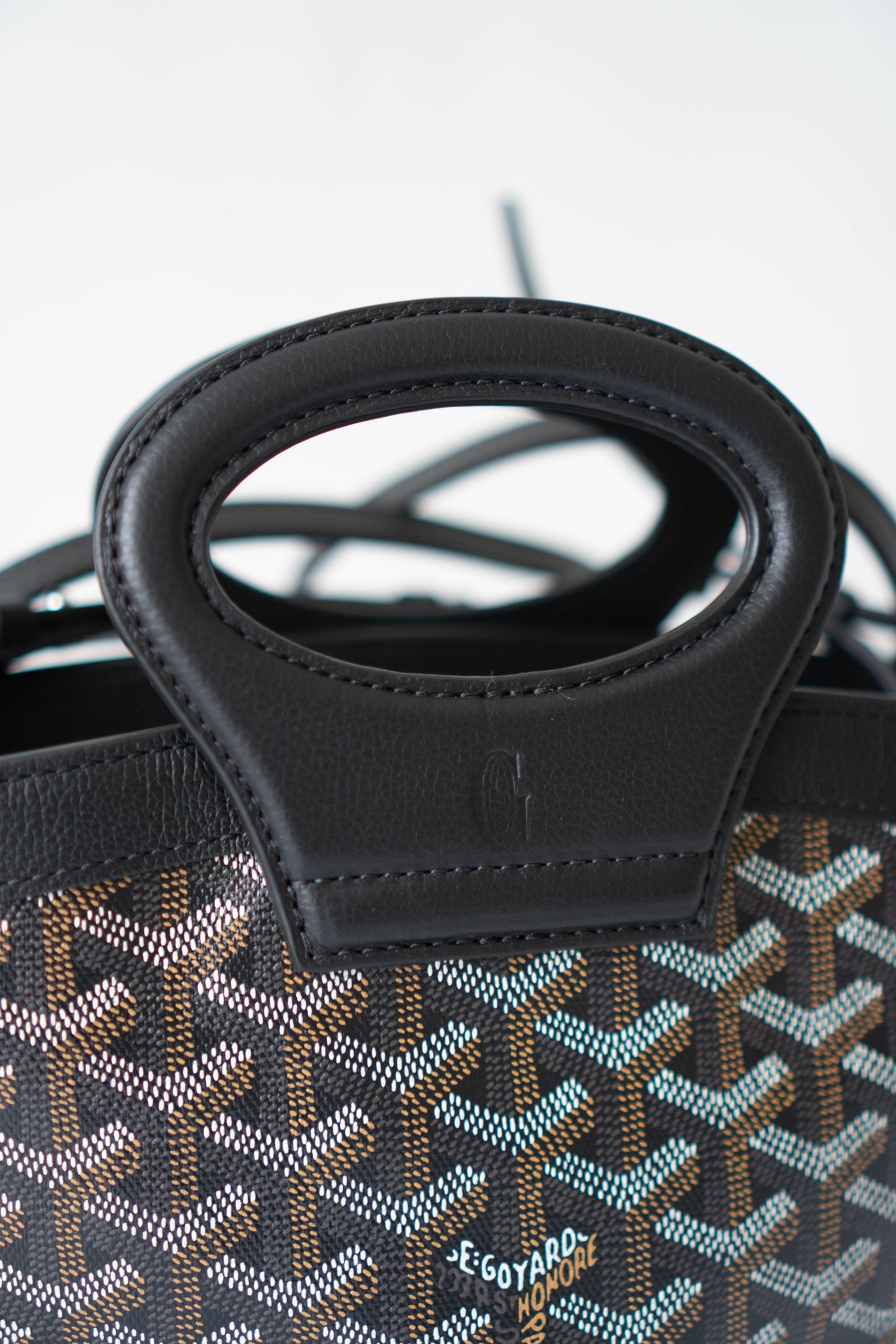 Beluga Mini Bag – Black Monogram with Palladium Hardware