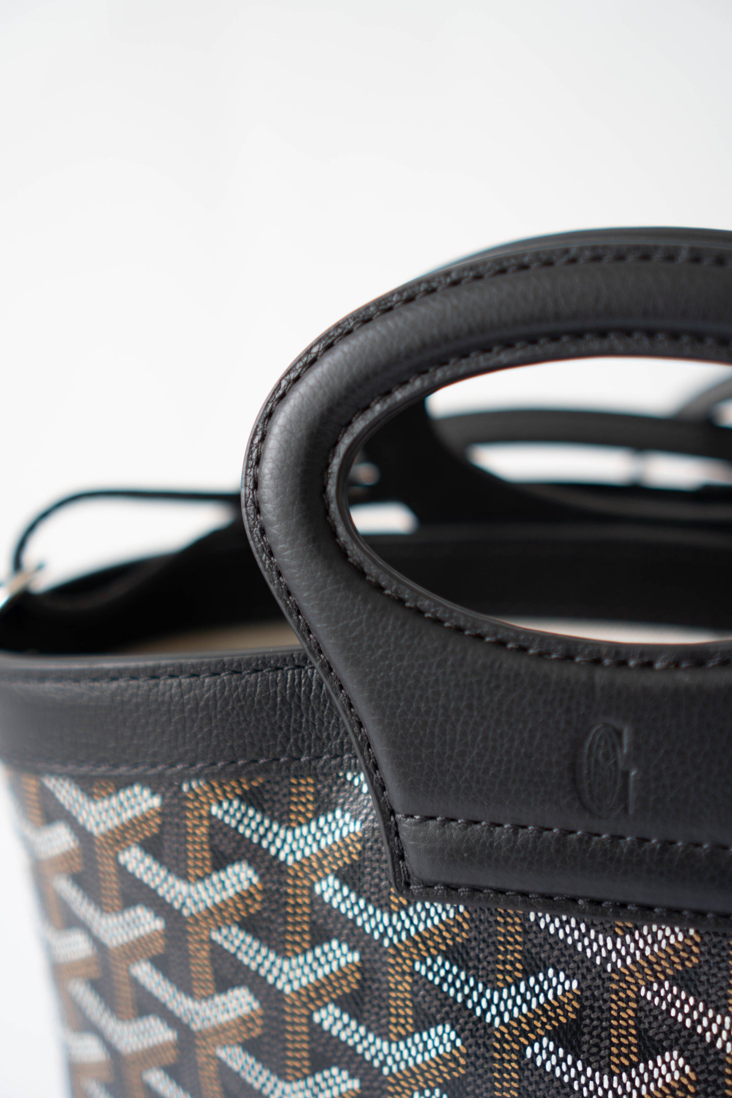 Beluga Mini Bag – Black Monogram with Palladium Hardware