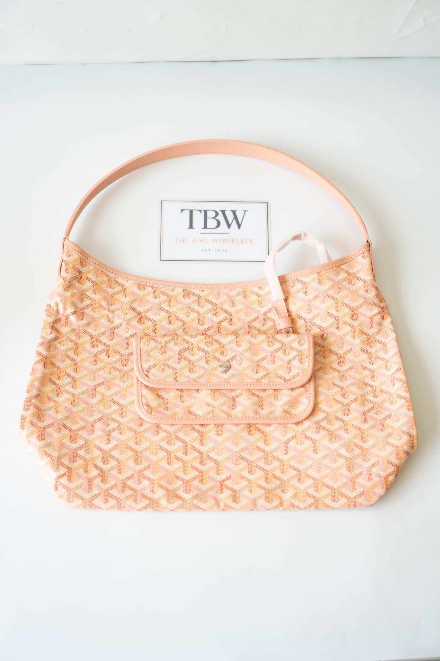 Bohème Hobo Bag – Powder Pink Limited Edition Goyardine Canvas with Pink Leather Trim