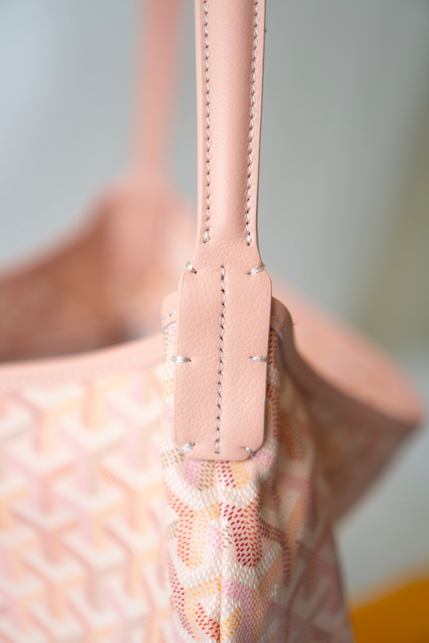 Bohème Hobo Bag – Powder Pink Limited Edition Goyardine Canvas with Pink Leather Trim
