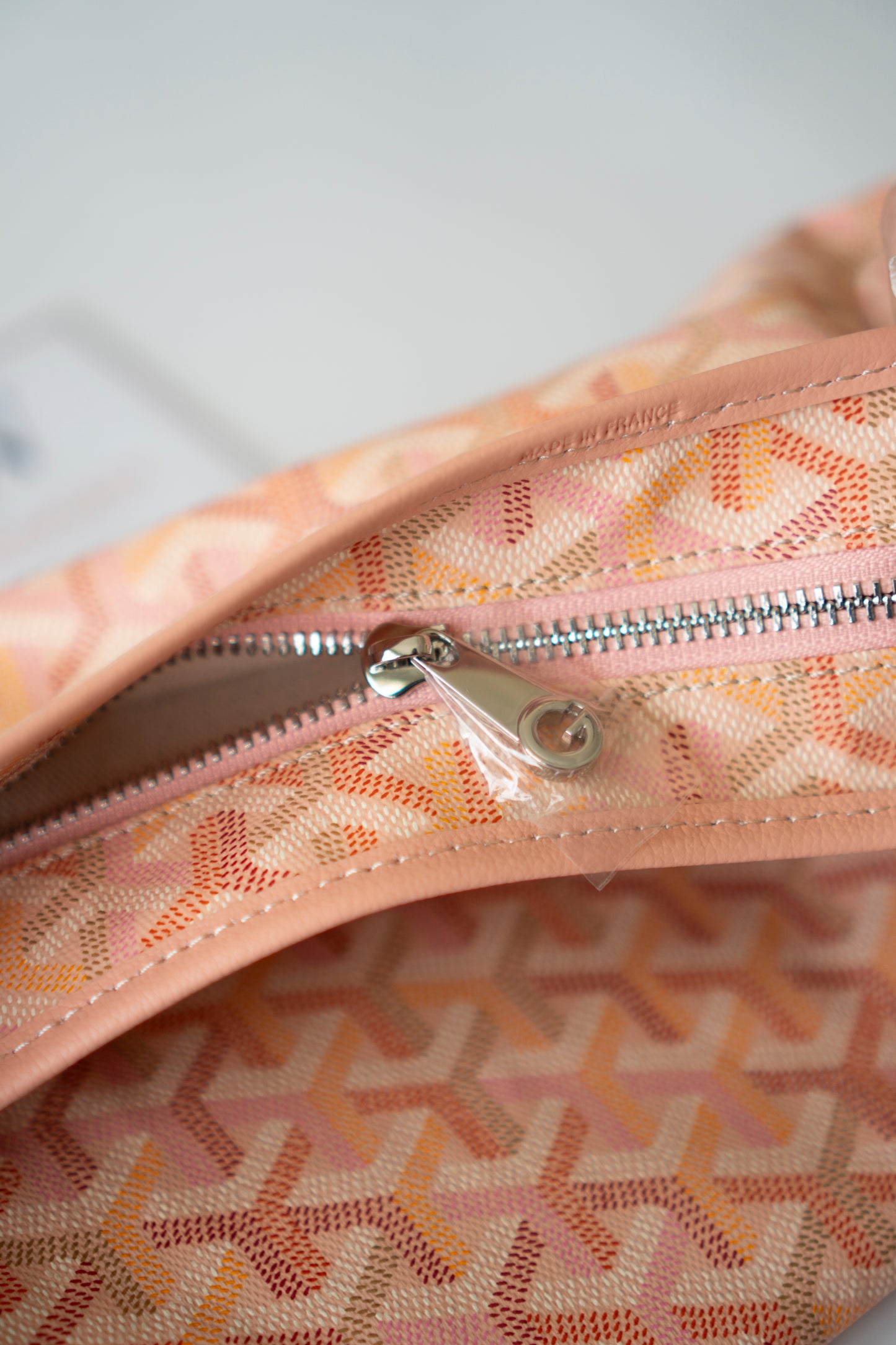 Bohème Hobo Bag – Powder Pink Limited Edition Goyardine Canvas with Pink Leather Trim