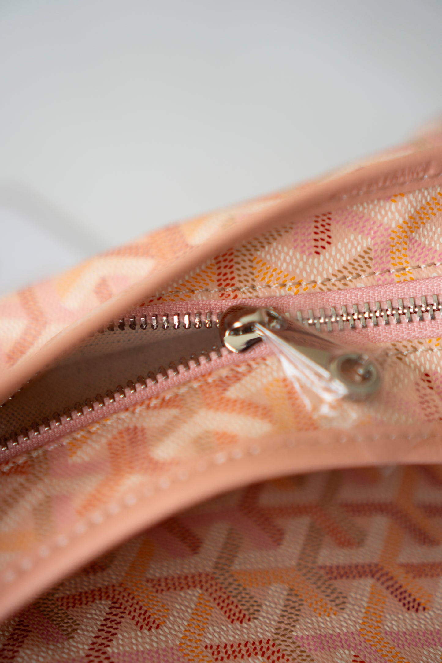 Bohème Hobo Bag – Powder Pink Limited Edition Goyardine Canvas with Pink Leather Trim