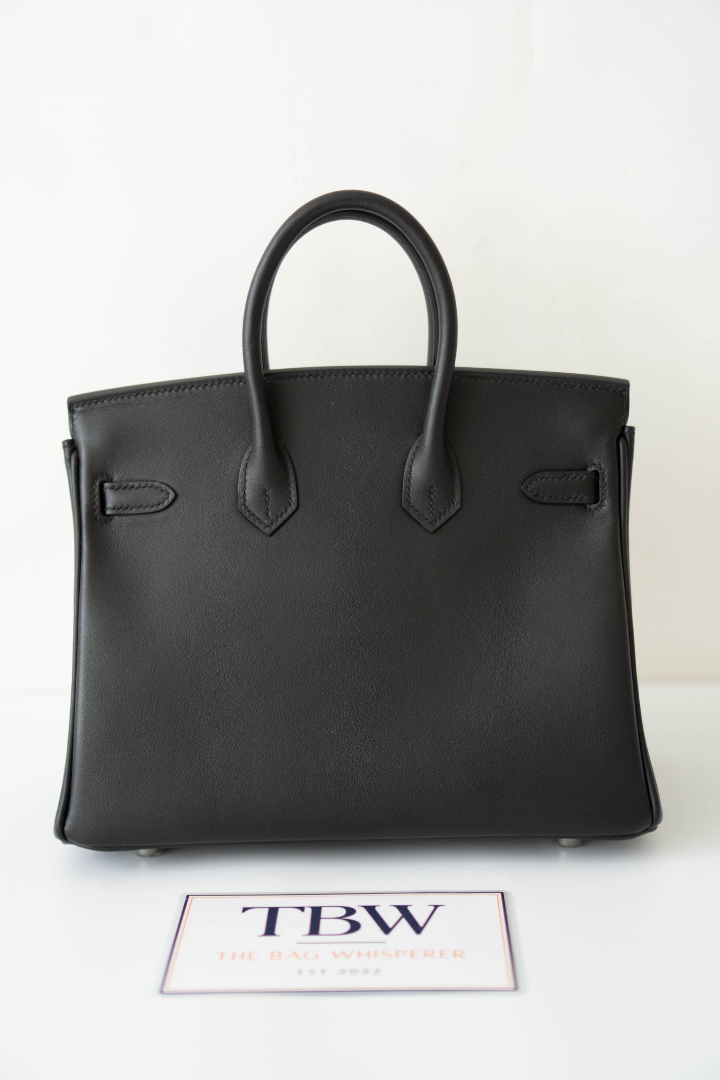 BK 25 – Noir Volupto Leather with Palladium Hardware
