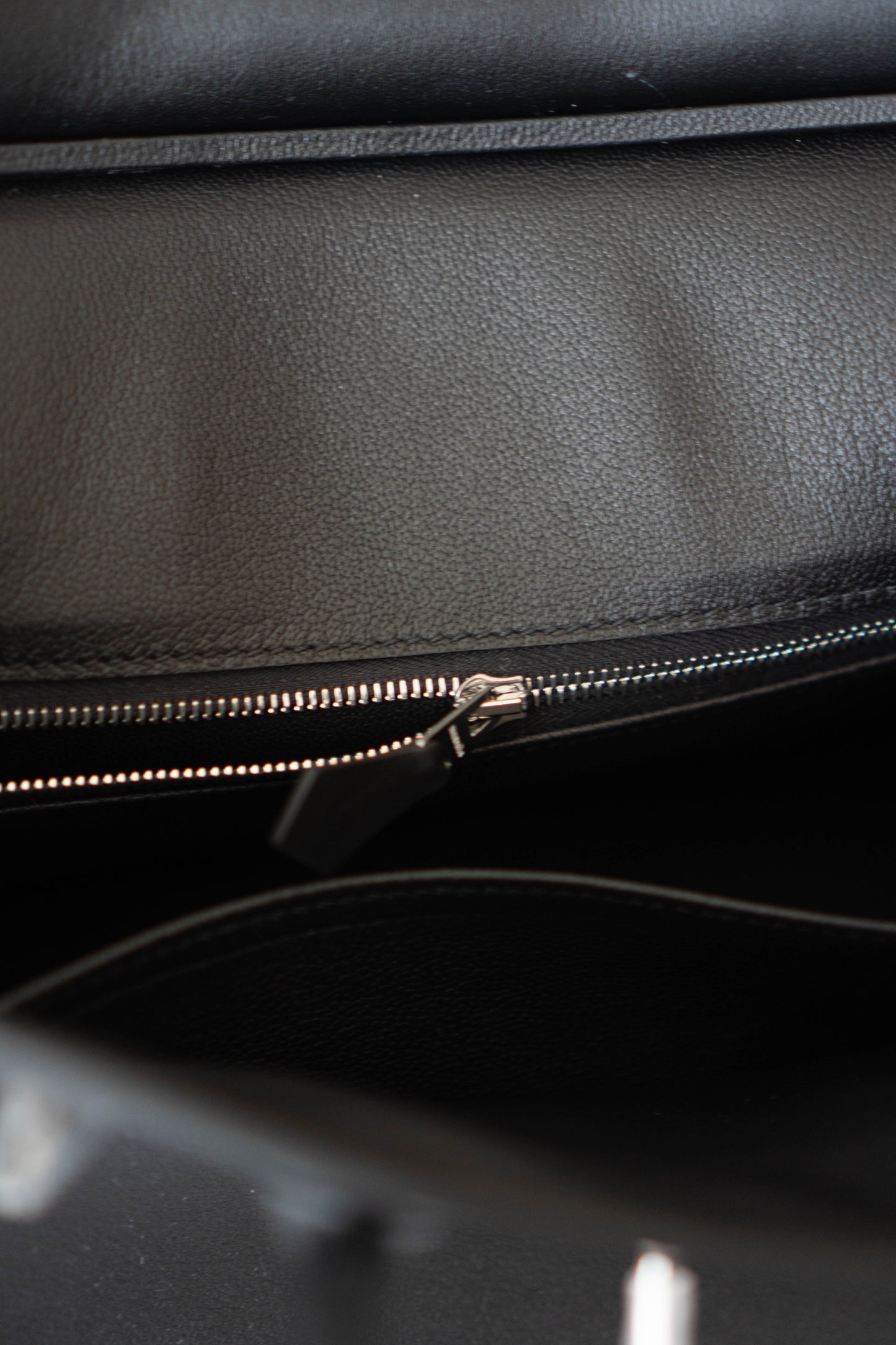 BK 25 – Noir Volupto Leather with Palladium Hardware