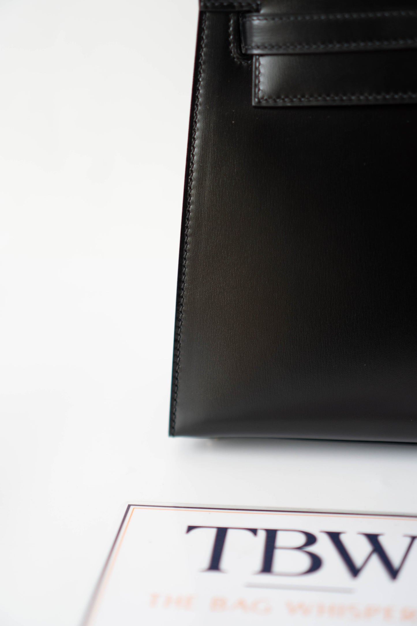 KL 25 – Black Box Leather with Palladium Hardware