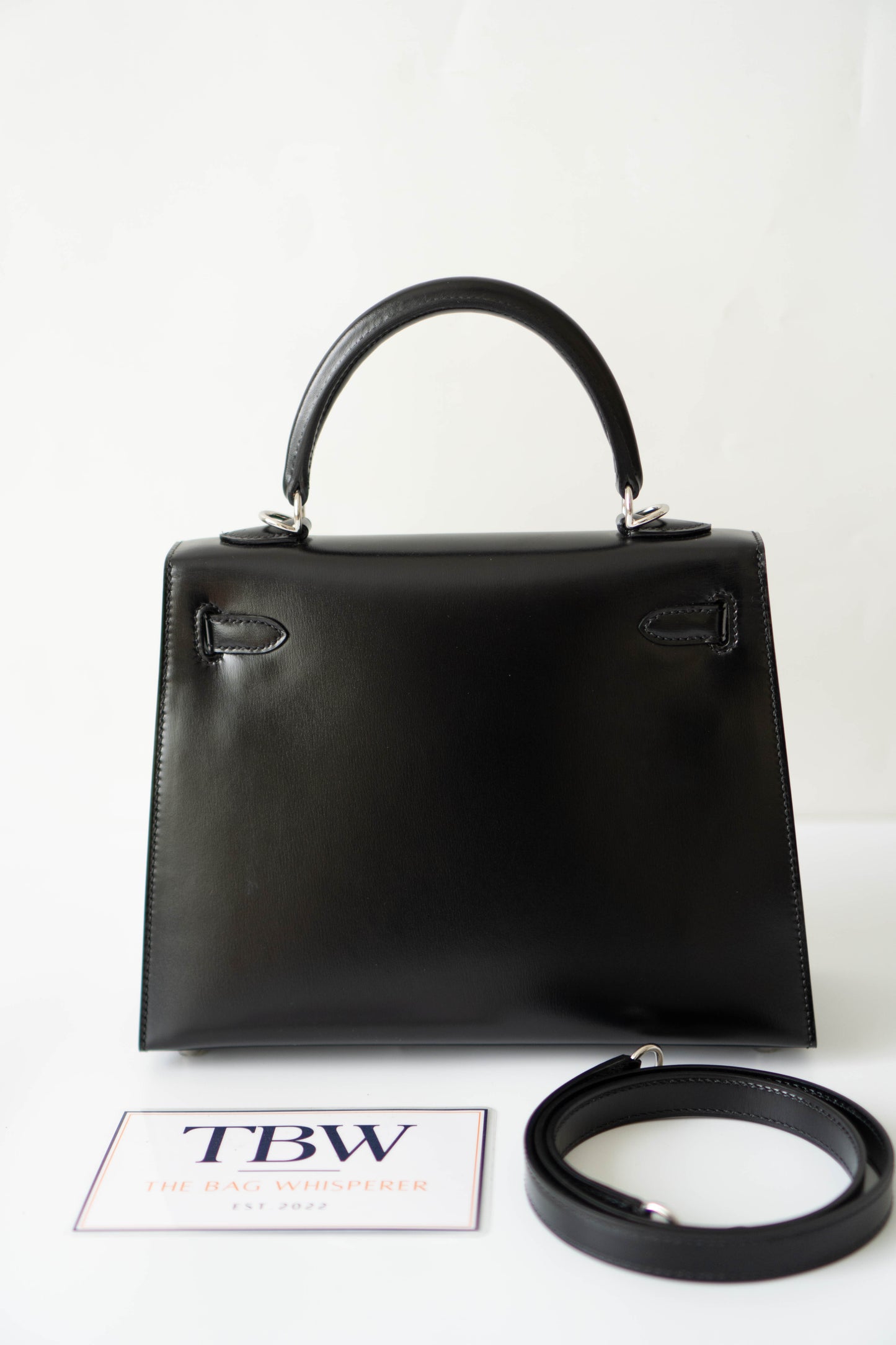 KL 25 – Black Box Leather with Palladium Hardware