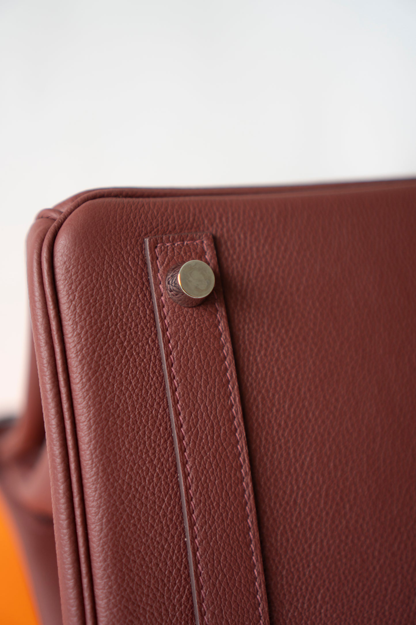 BK Shoulder 29 – Rouge H Evercolor with Palladium Hardware