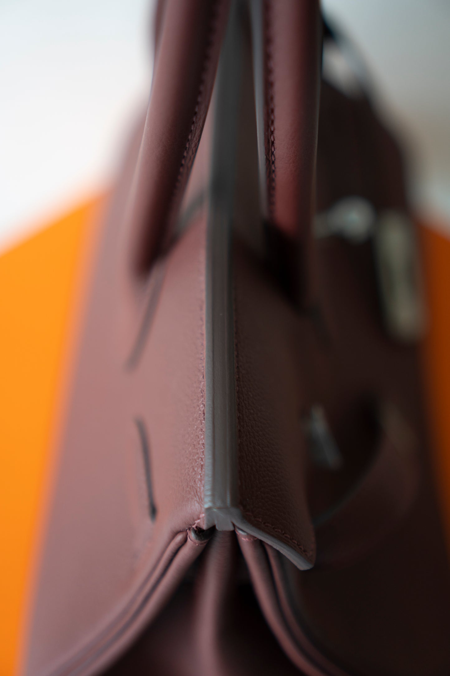 BK Shoulder 29 – Rouge H Evercolor with Palladium Hardware