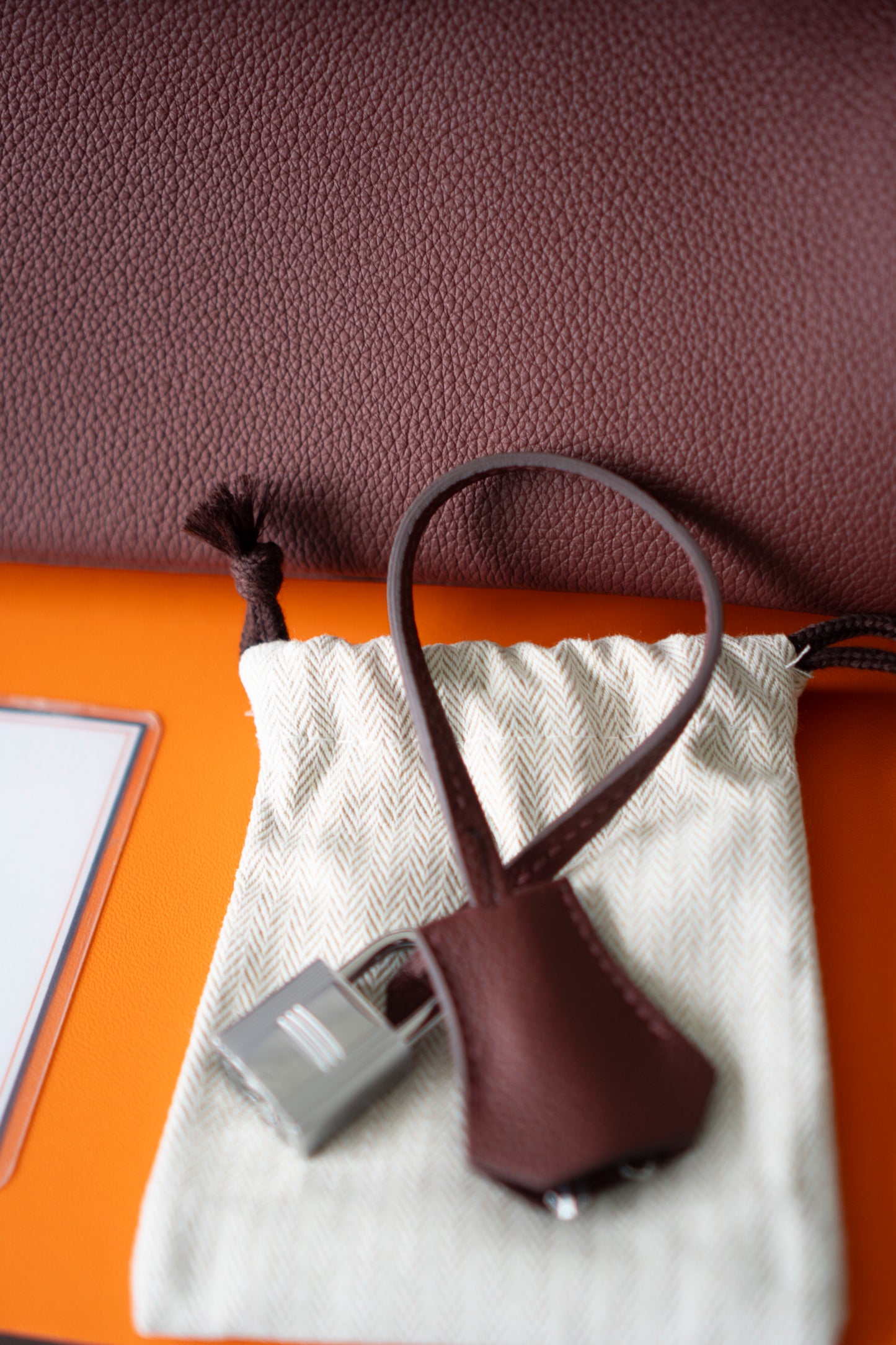 BK Shoulder 29 – Rouge H Evercolor with Palladium Hardware