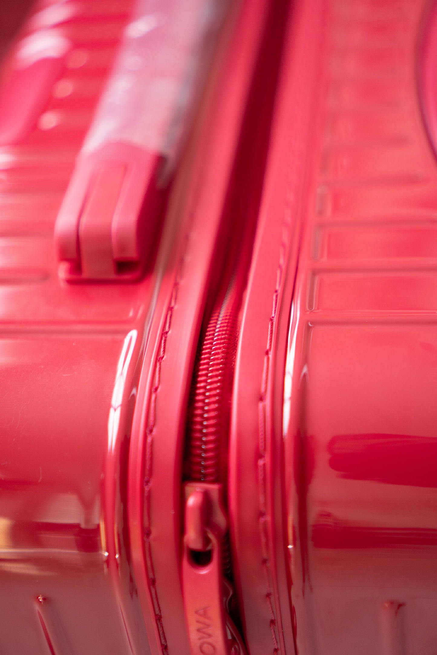 Polycarbonate Luggage Set – Pink (Cabin + Check-in, Zipper)