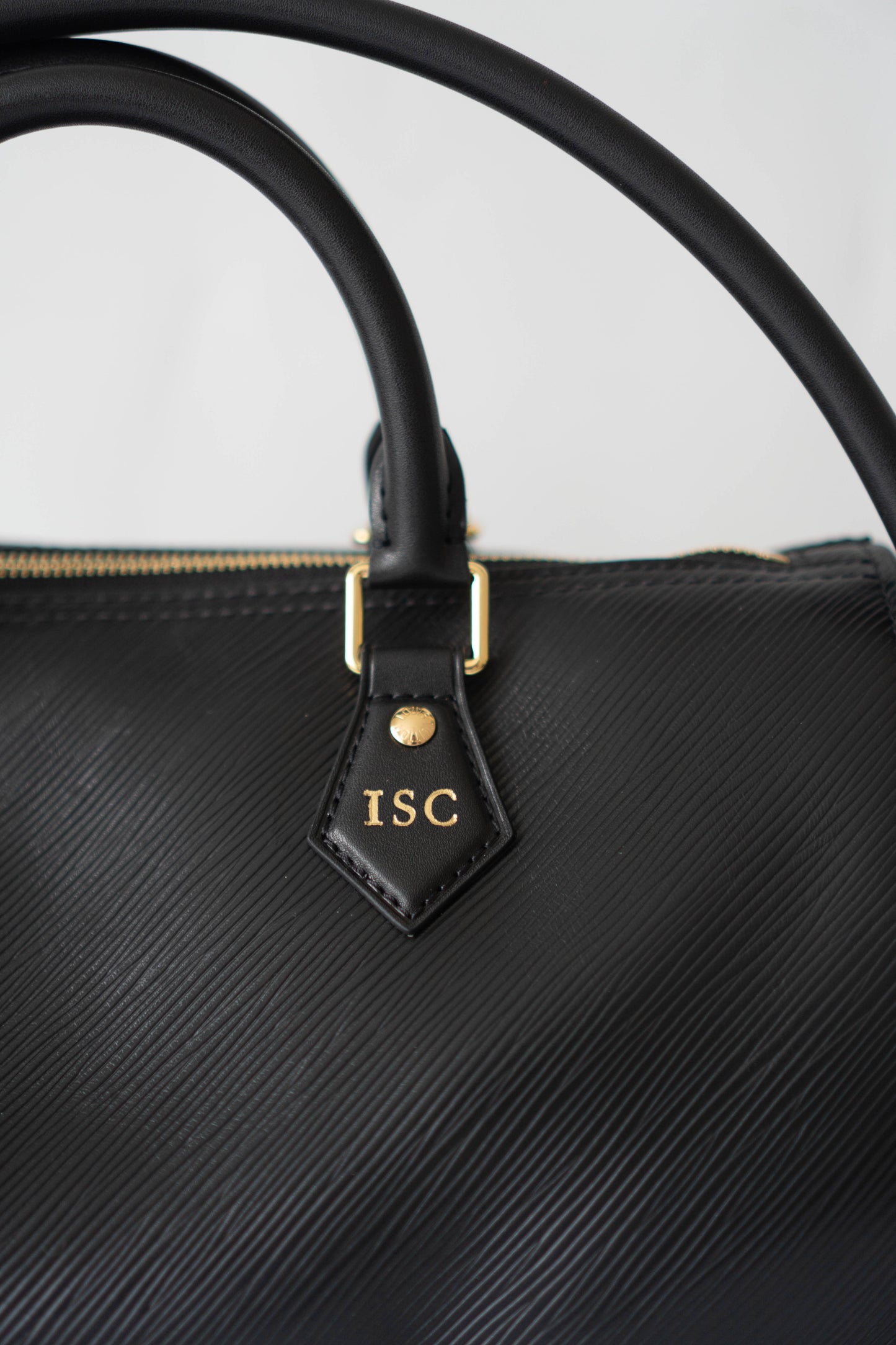 Speedy 30 Soft Epi – Black with Gold Hardware