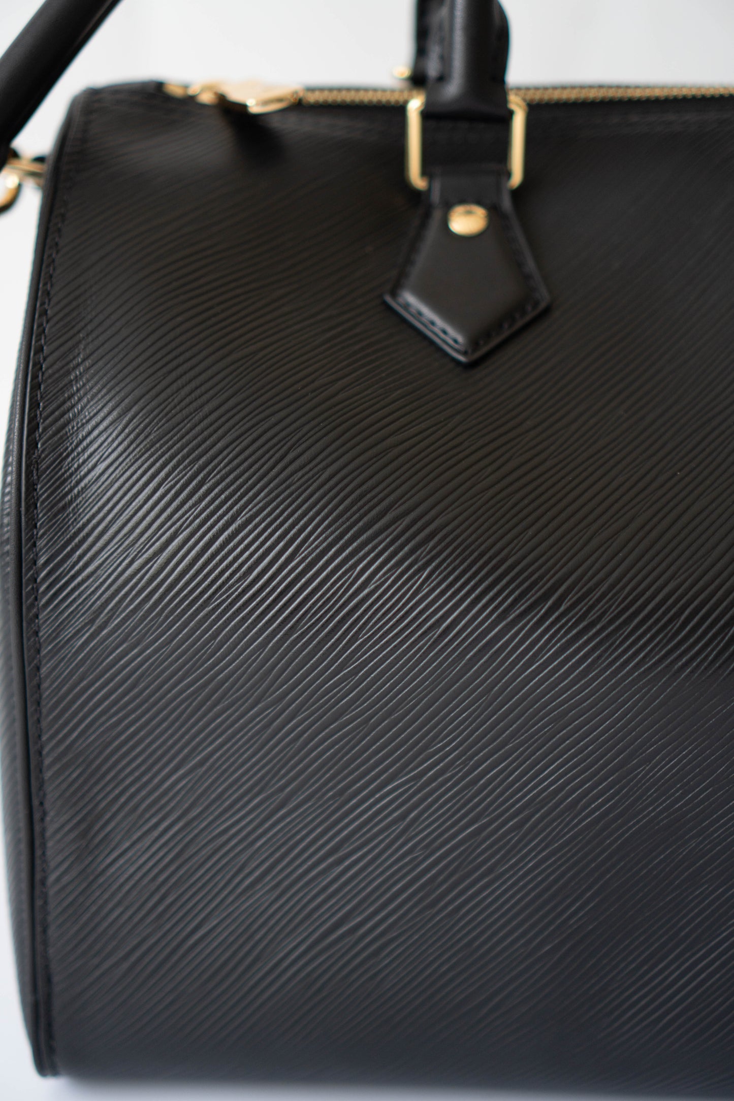 Speedy 30 Soft Epi – Black with Gold Hardware
