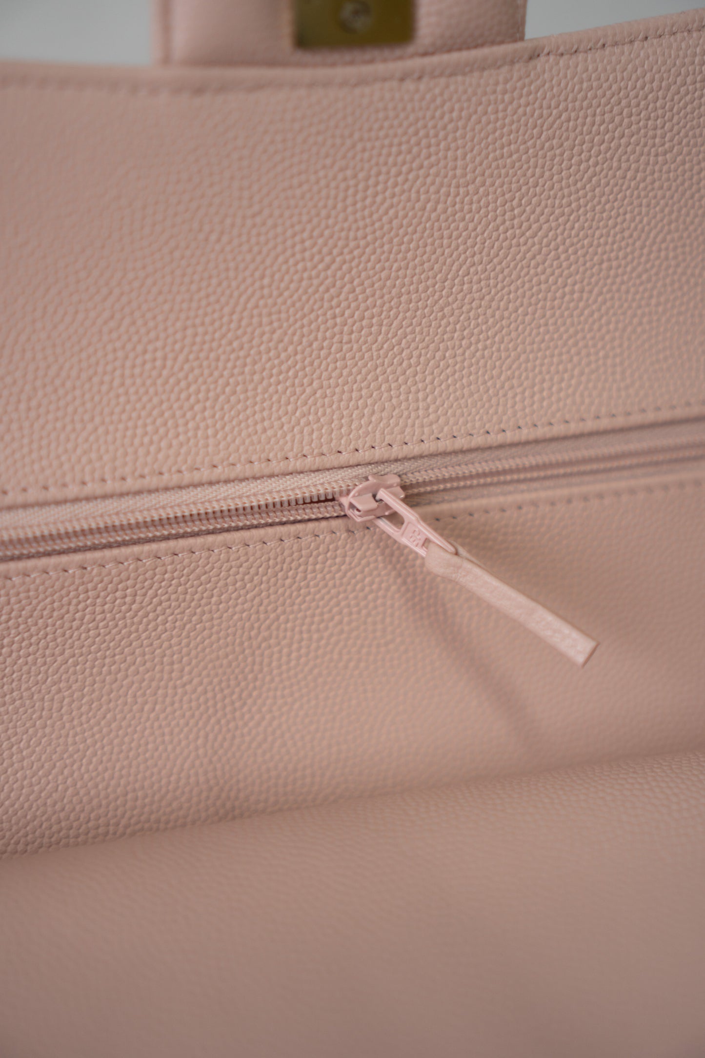 Classic Medium Flap Bag – Light Pink Caviar Leather with Light Gold Hardware