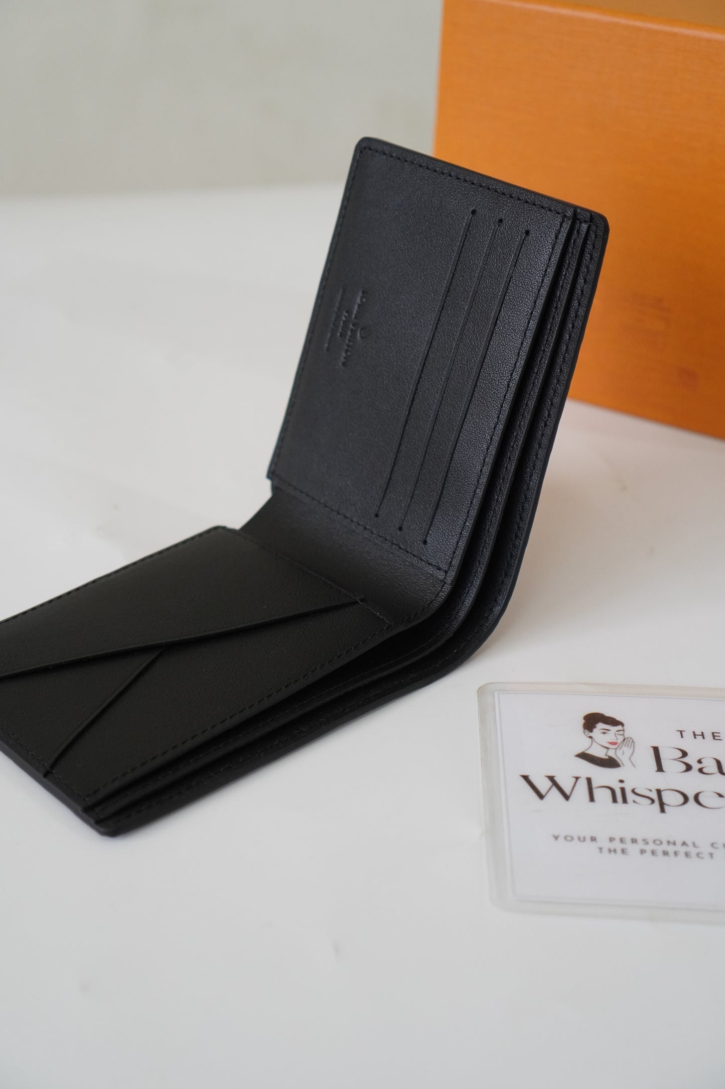Multiple Wallet in black Taurillon leather