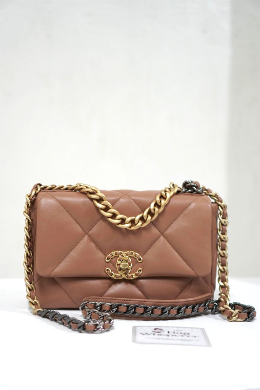 C19 in Caramel Lambskin