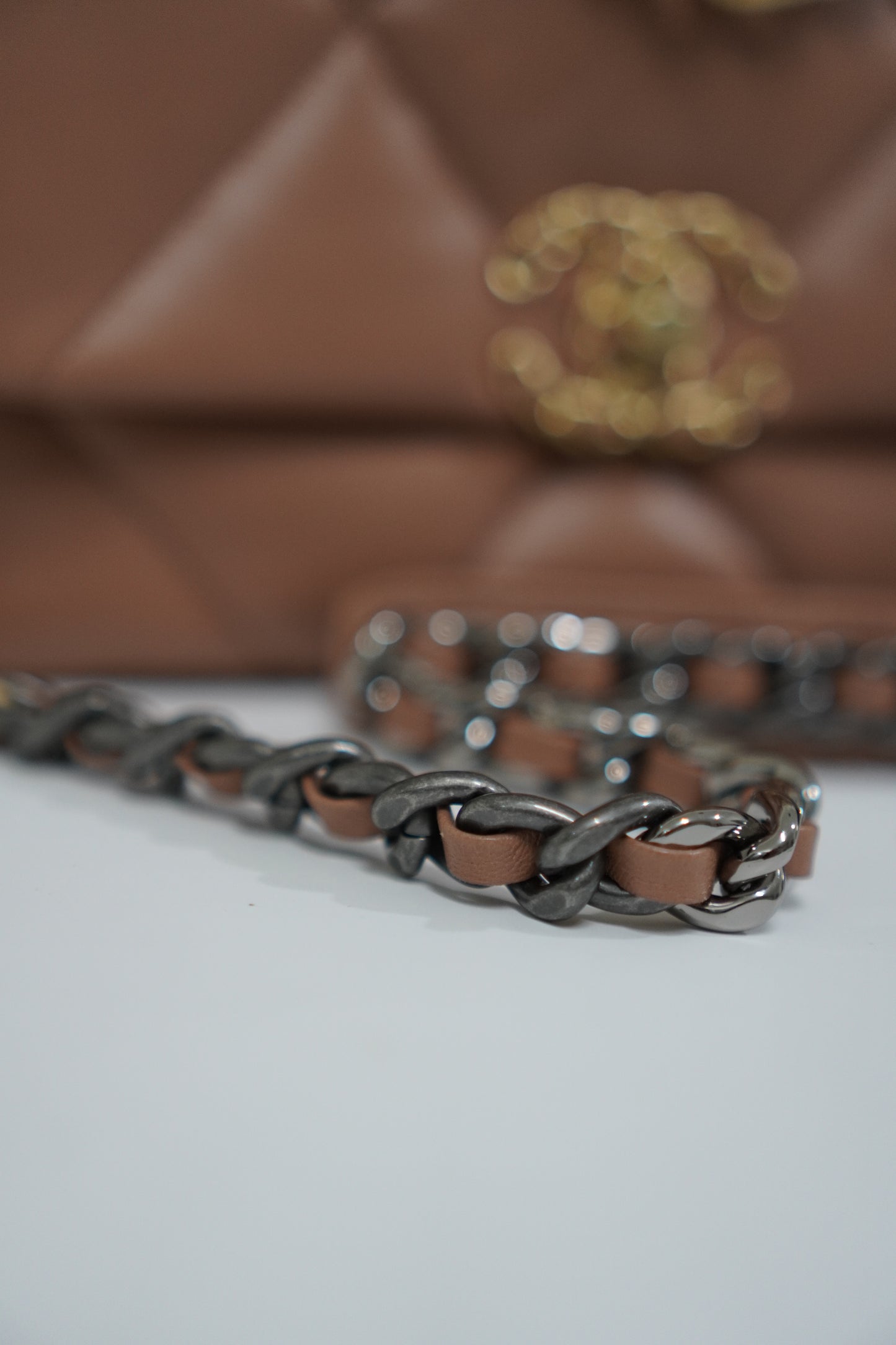 C19 in Caramel Lambskin