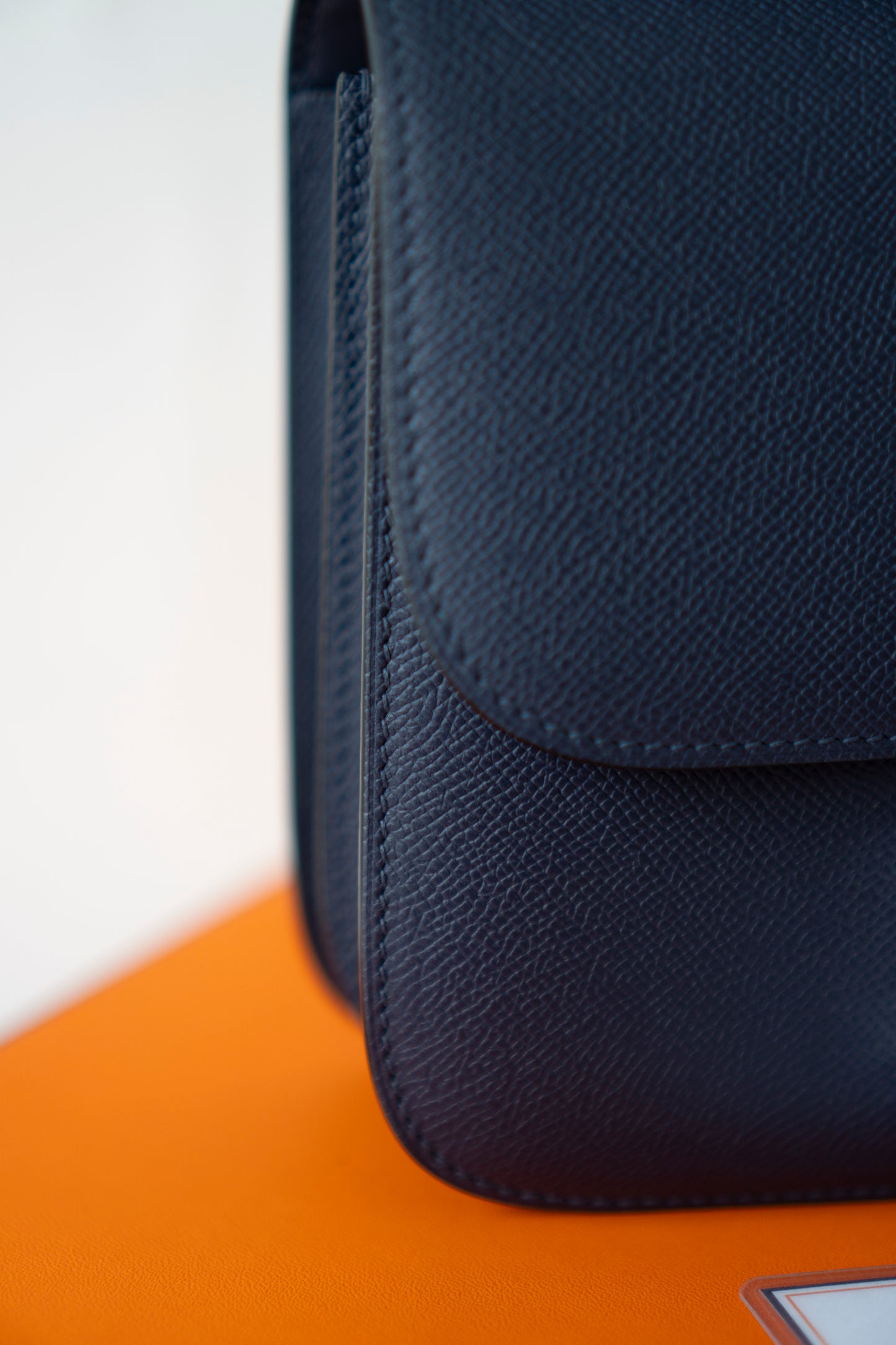 Constanc 24 – Blue Indigo Epsom with Palladium Hardware